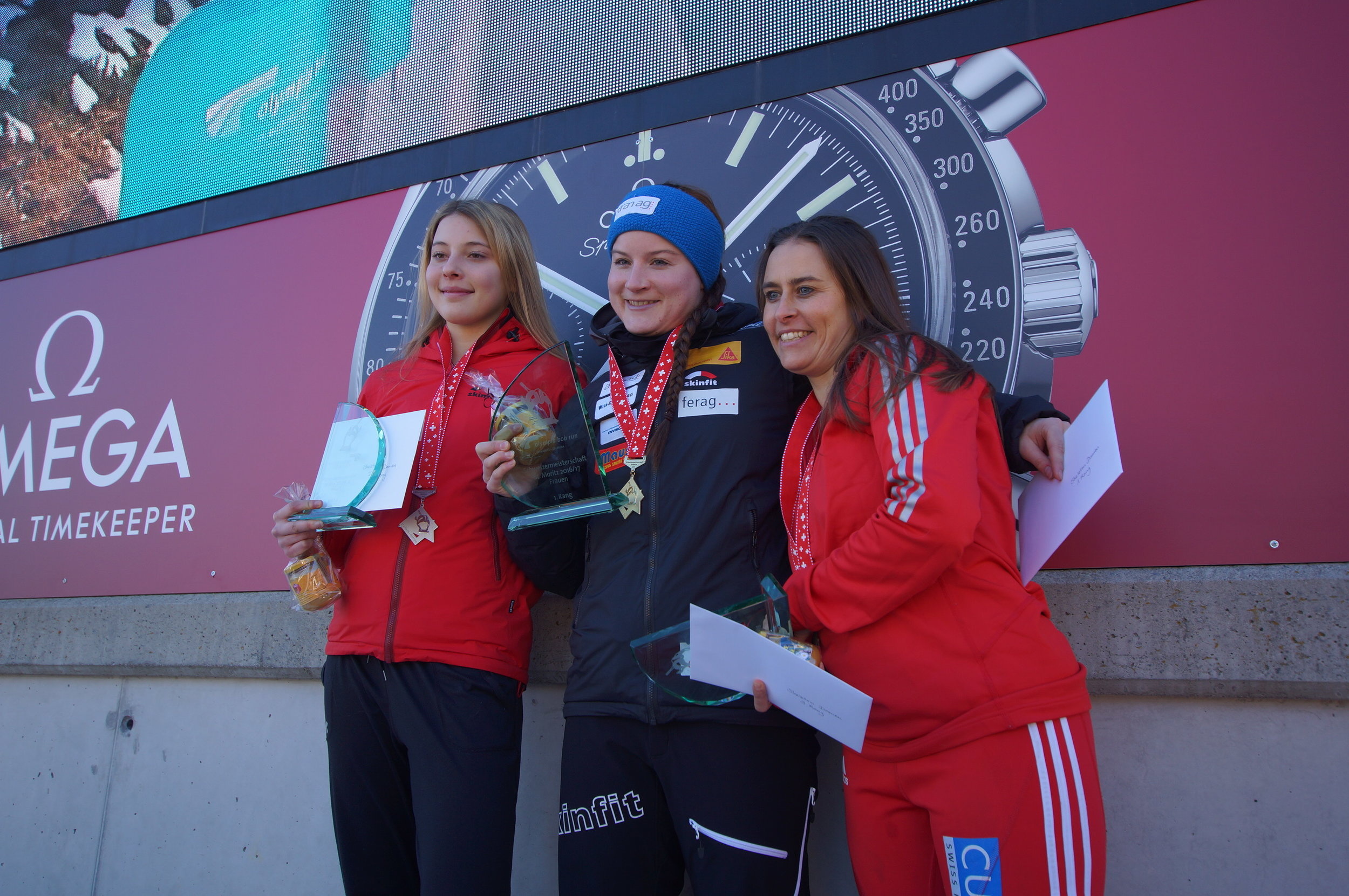 Marina Gilardoni, Team Hafner and Team Peter, Swiss champions, Olympia Bob Run, 2500x1670 HD Desktop