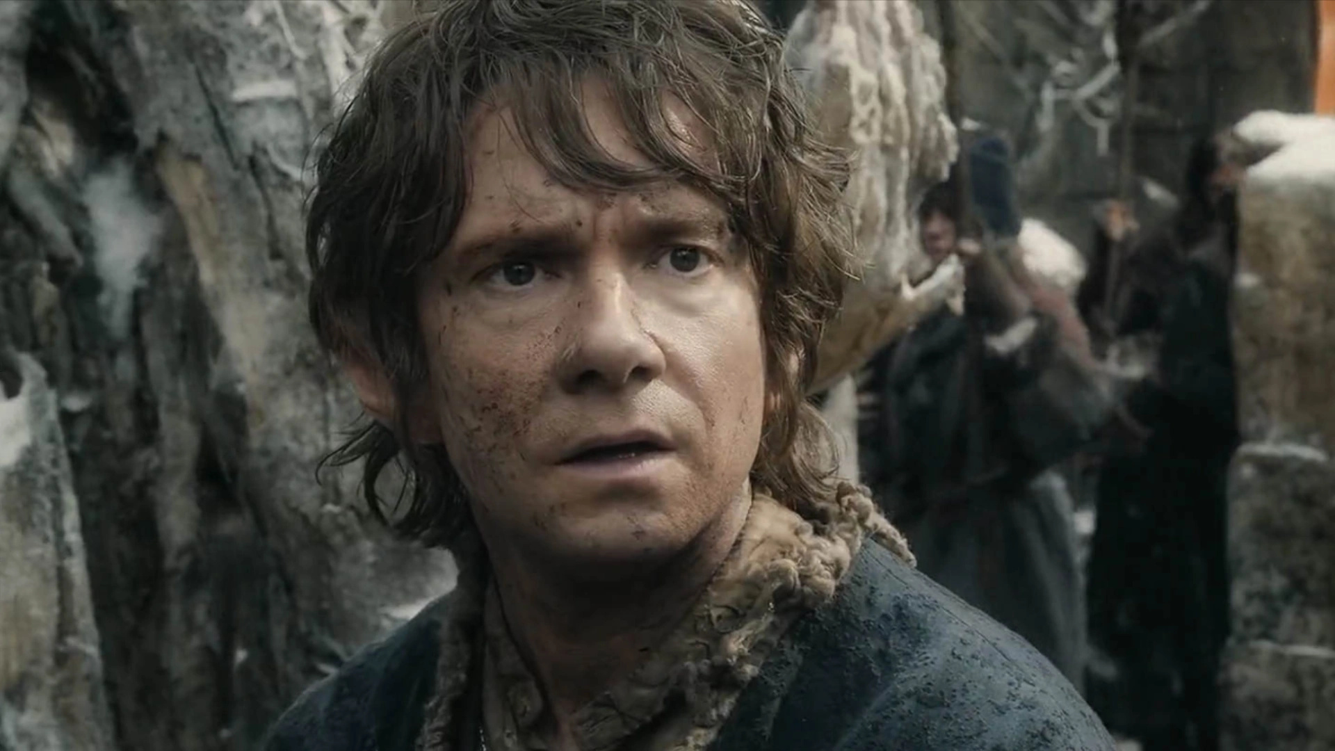 Bilbo Baggins in Peter Jackson's The Hobbit, Memorable portrayal, Mythical world, Heroic journey, 1920x1080 Full HD Desktop