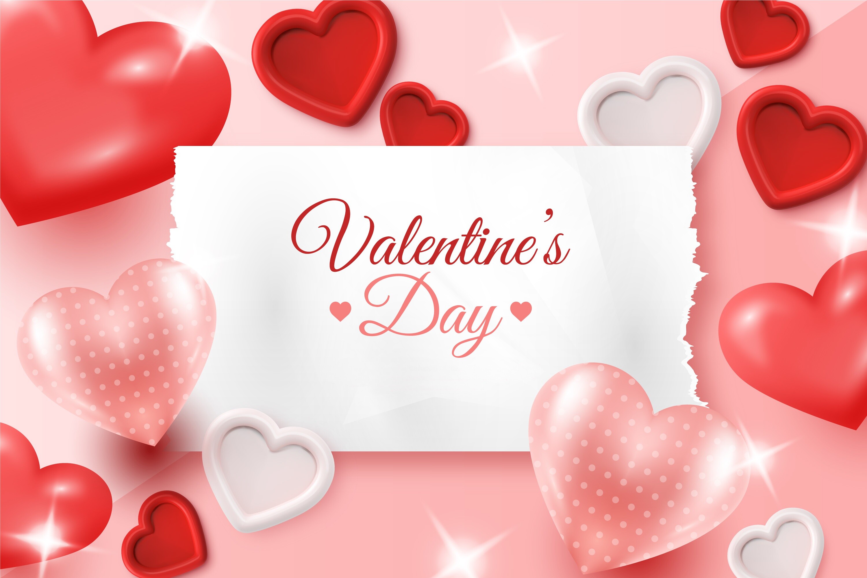 Heart: Valentine's Day, Romantic, Love. 3000x2000 HD Wallpaper.