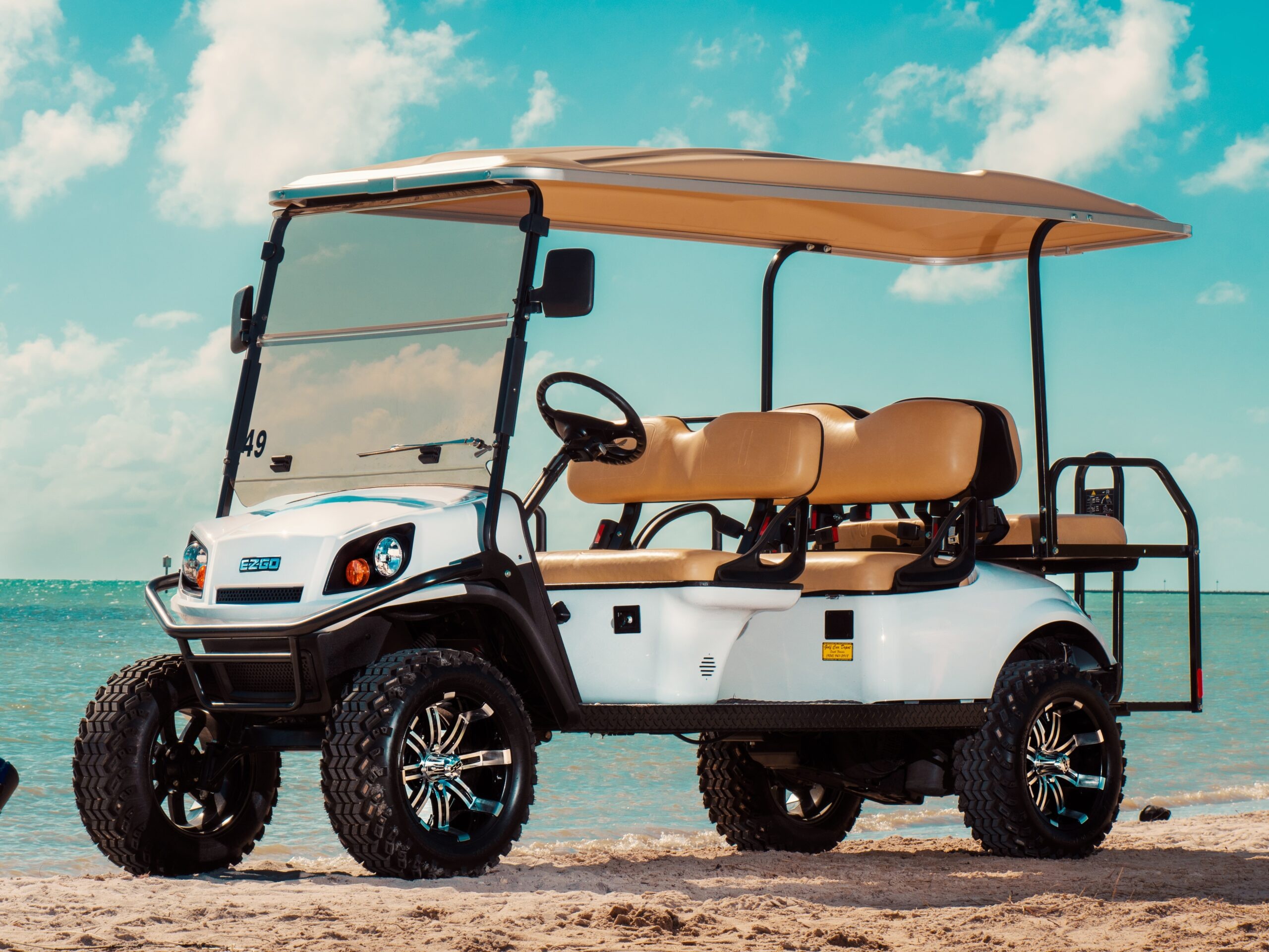 Golf Cart, Sports vehicle, Key West paradise, Cool rental, 2560x1920 HD Desktop