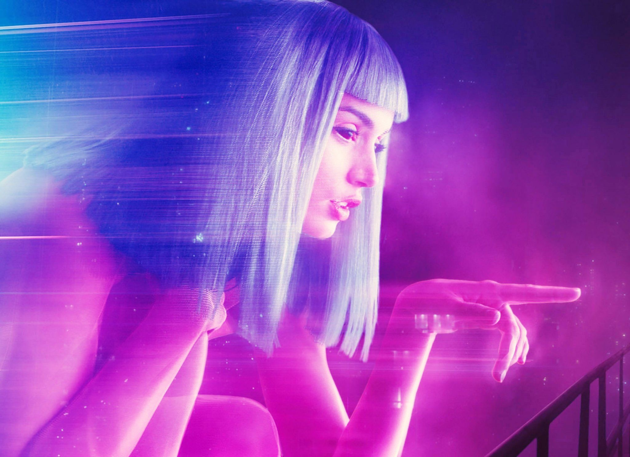 Ryan Gosling, Blade Runner, Cyberpunk 2077, Love interest, 2050x1490 HD Desktop