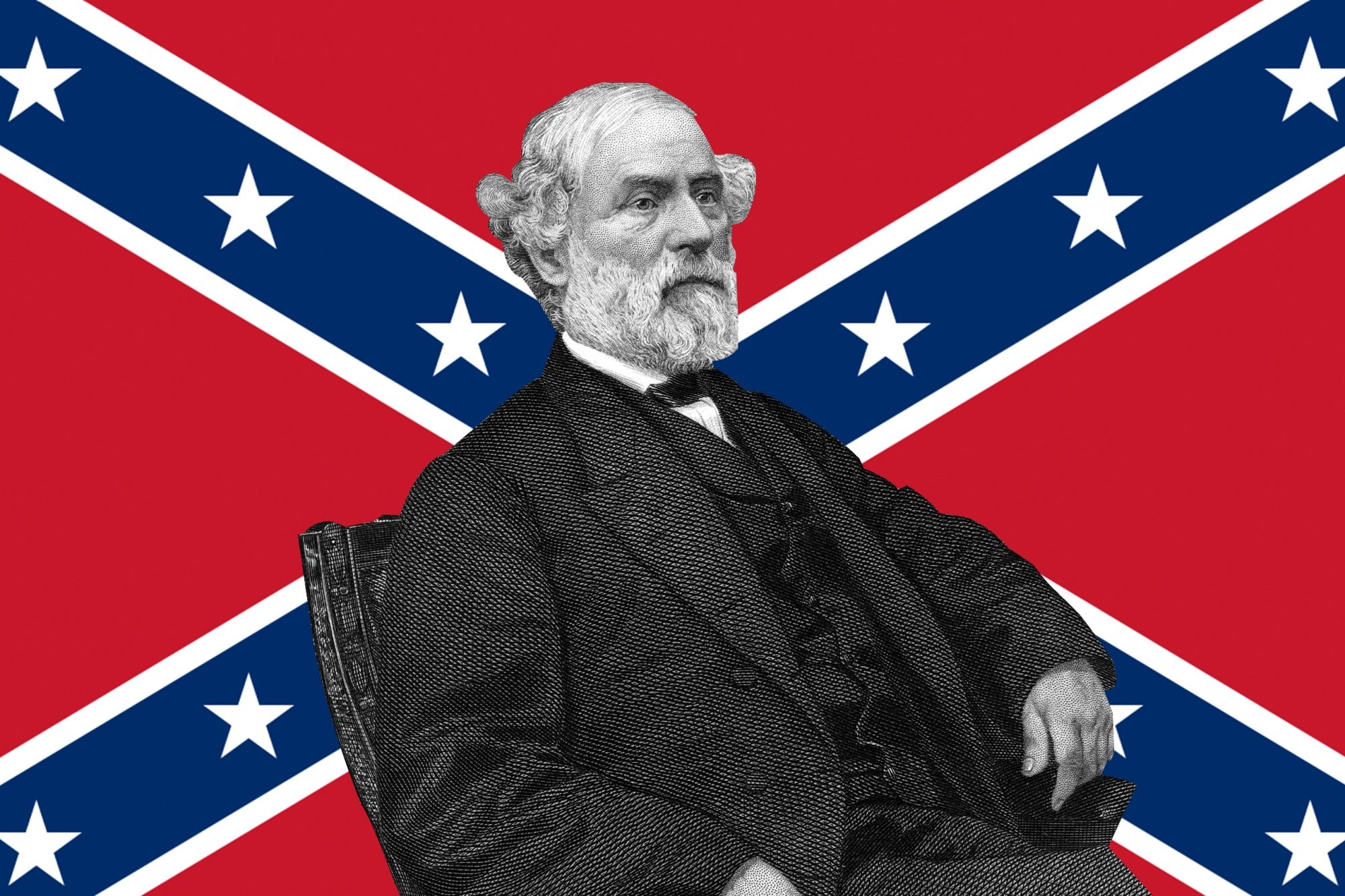General Lee (Robert Edward): The most commonly recognized symbol of the Confederacy, White stars on a blue canton. 2000x1340 HD Wallpaper.