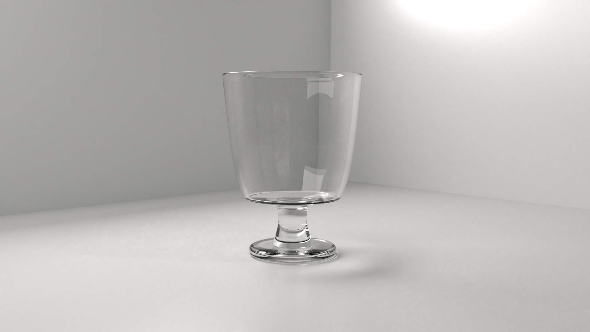 Glass goblet 3D, Model by Unos, Exquisite design, Goblet glass, 1920x1080 Full HD Desktop