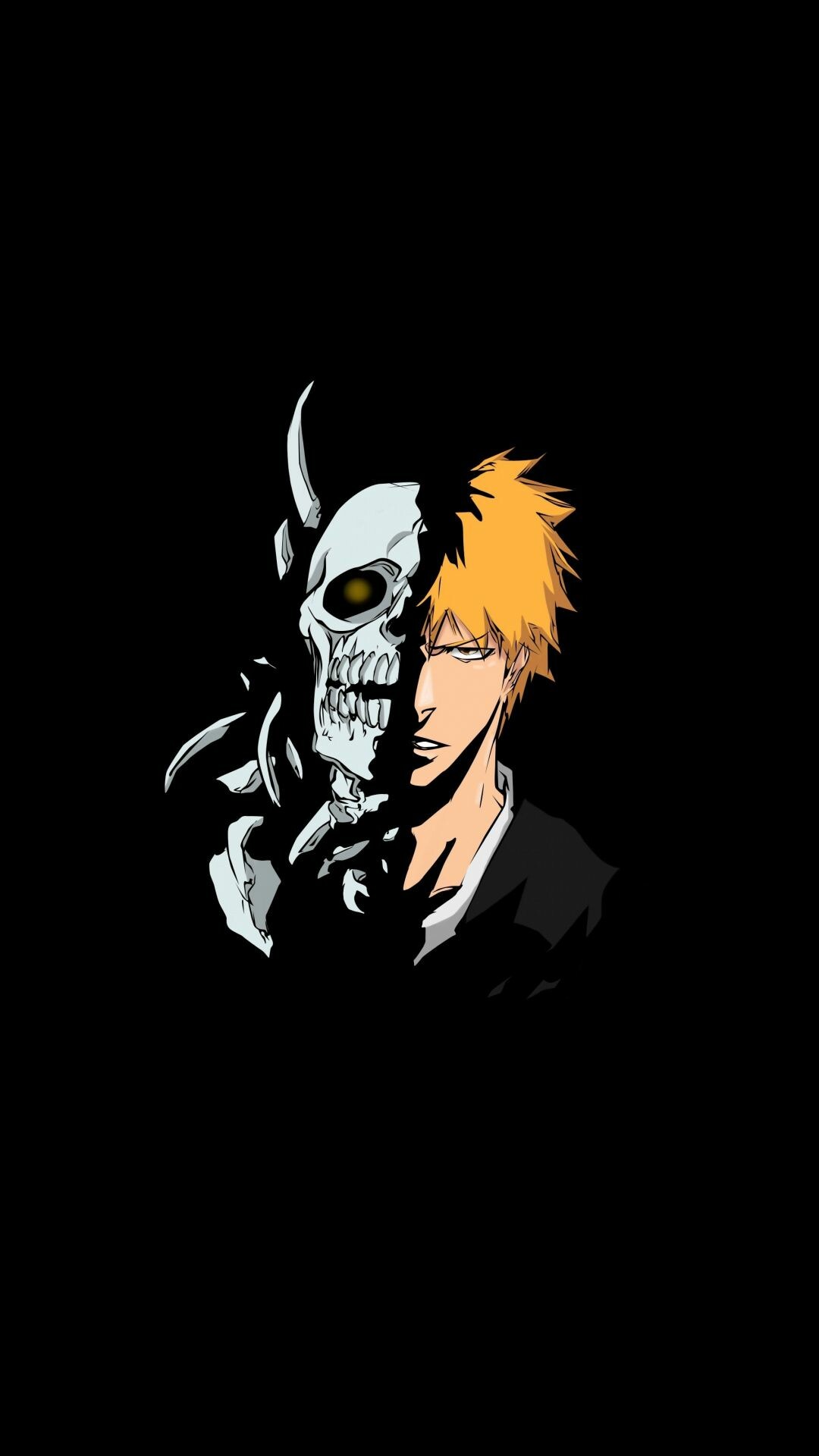 Bleach: The series premiered in Japan on TV Tokyo on October 5, 2004. 1080x1920 Full HD Background.