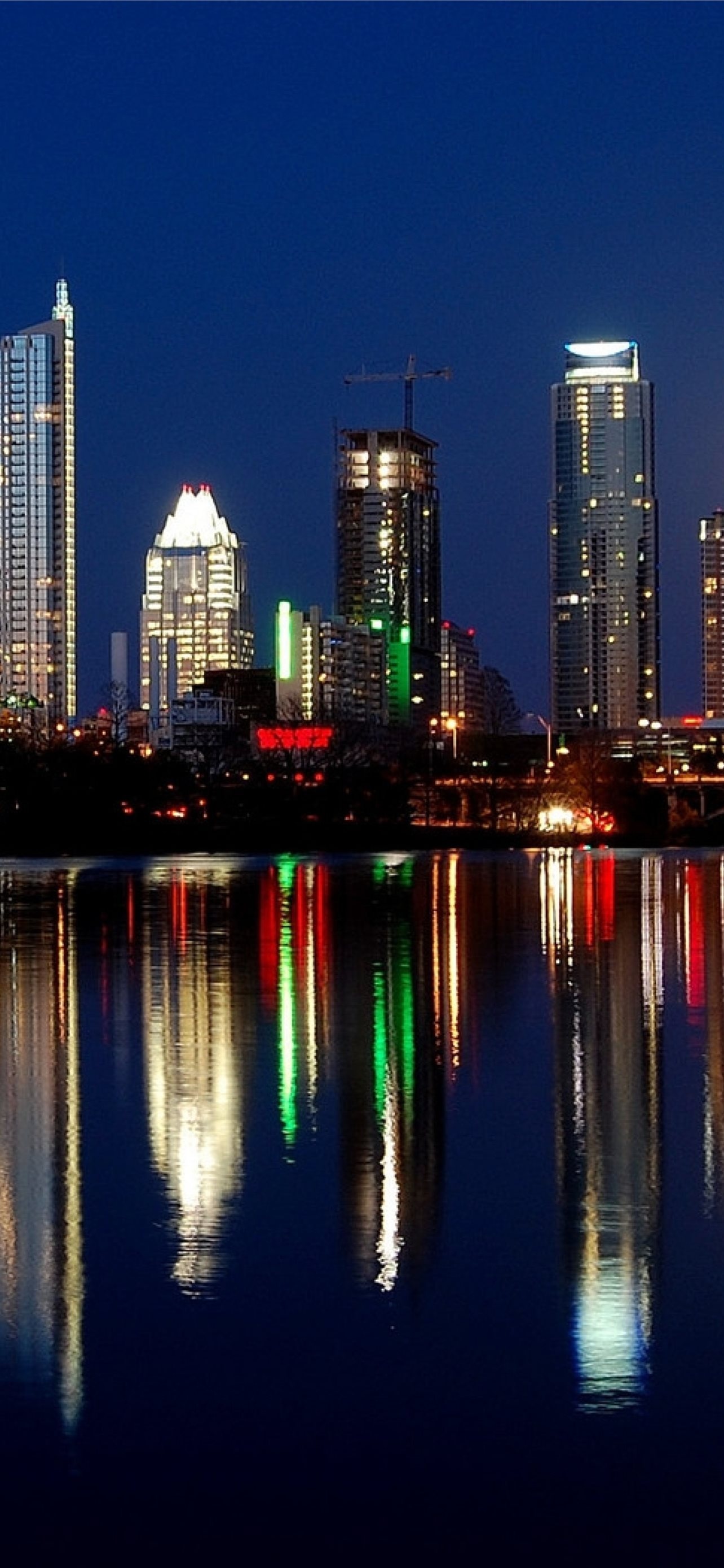 Dallas Skyline, Travels, Austin iPhone Wallpapers, Free Download, 1290x2780 HD Phone