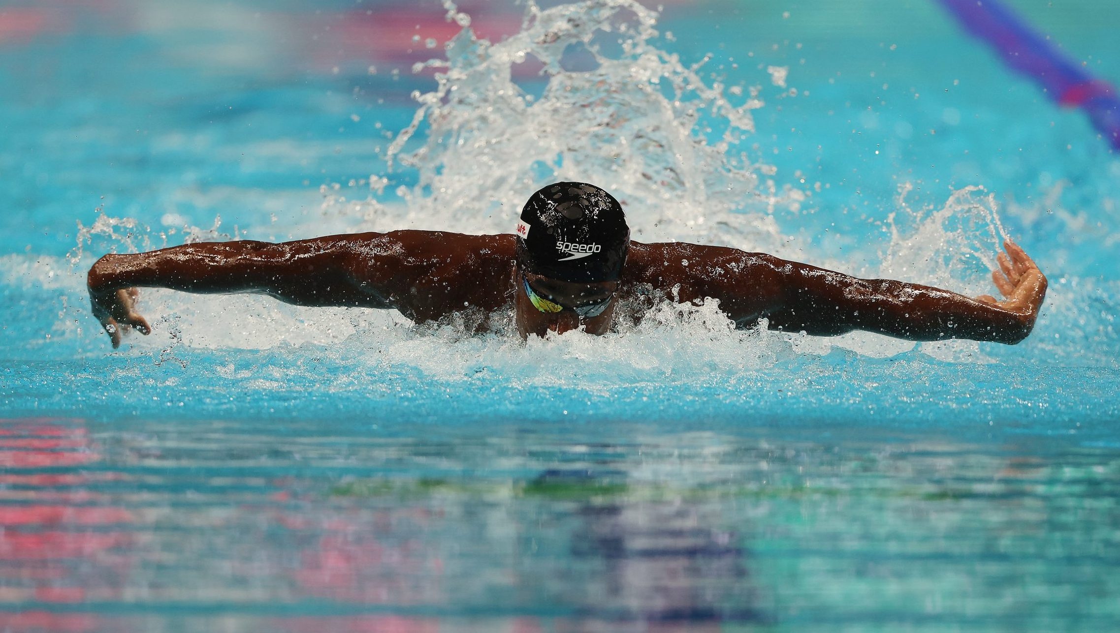 Liendo adds bronze, Butterfly stroke, World Aquatics Championships, Team Canada, 2280x1290 HD Desktop