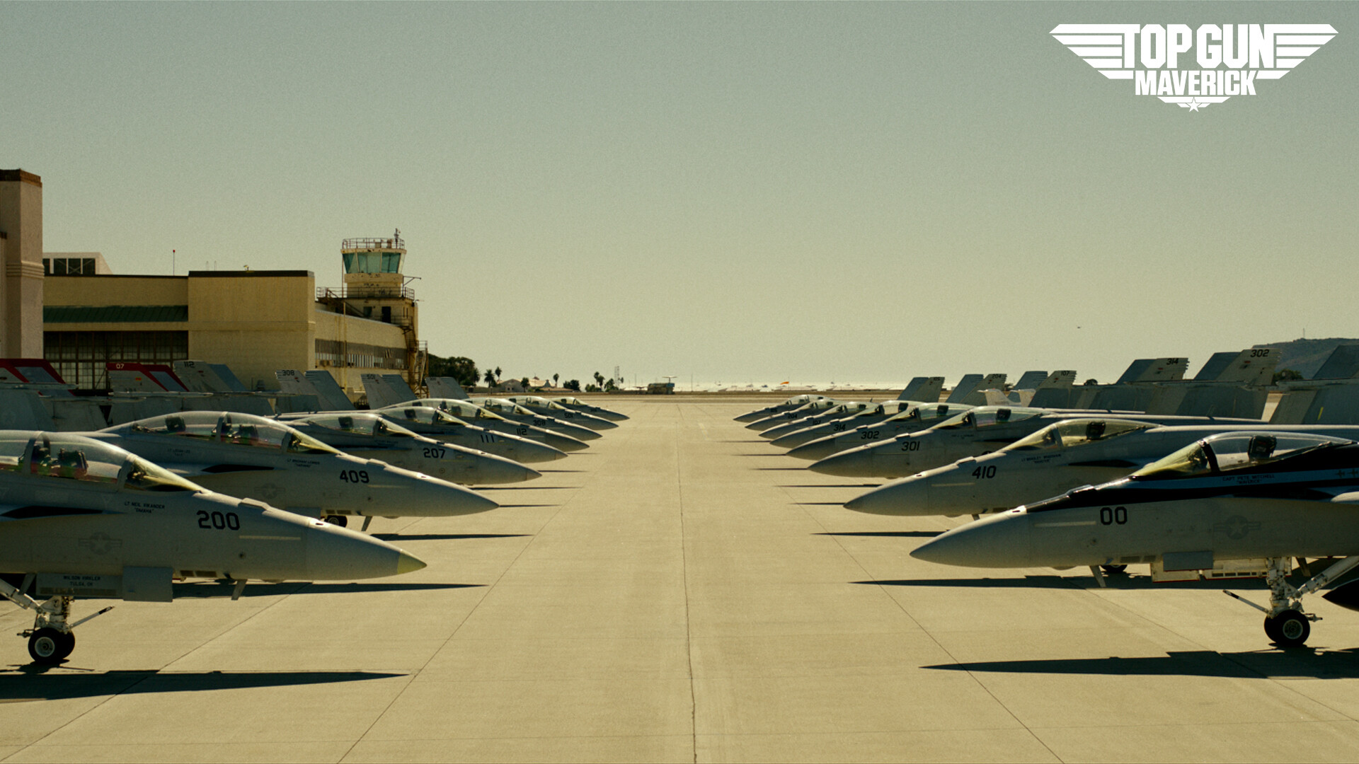Top Gun: Maverick: F/A-18E/F, Military aircraft, Action drama, 2022. 1920x1080 Full HD Background.