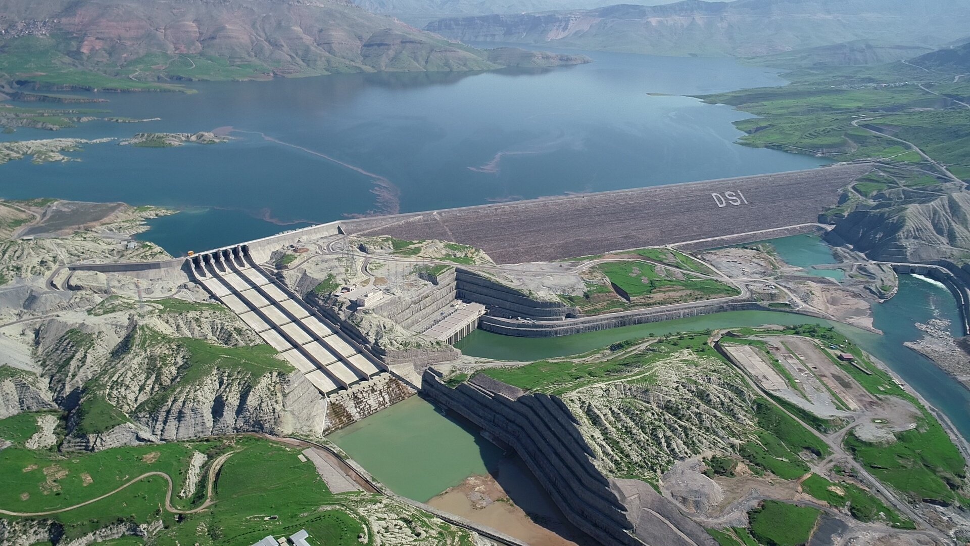 Tigris River, Ilisu Dam, Turkish economy, Hydroelectric power, 1920x1080 Full HD Desktop