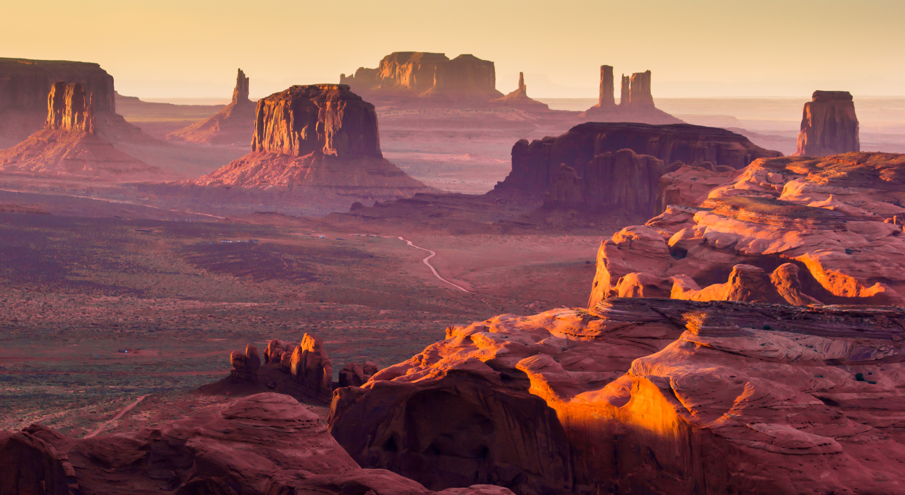 Monument Valley wallpapers, Earth's beauty, 4K pictures, Stunning landscapes, 3000x1650 HD Desktop