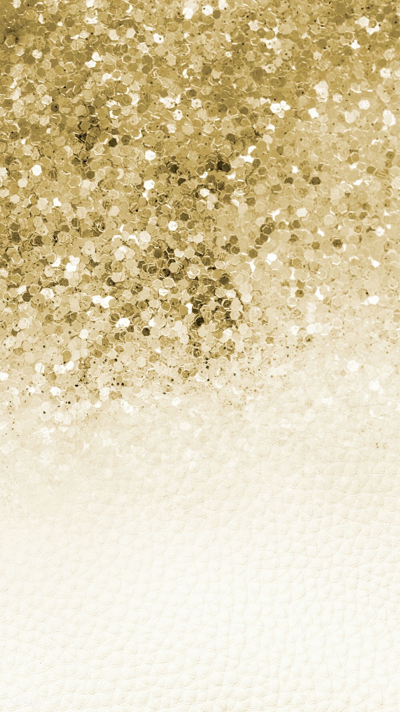 Gold Glitter: The gradient texture of white gold - an alloy with palladium. 1400x2490 HD Background.
