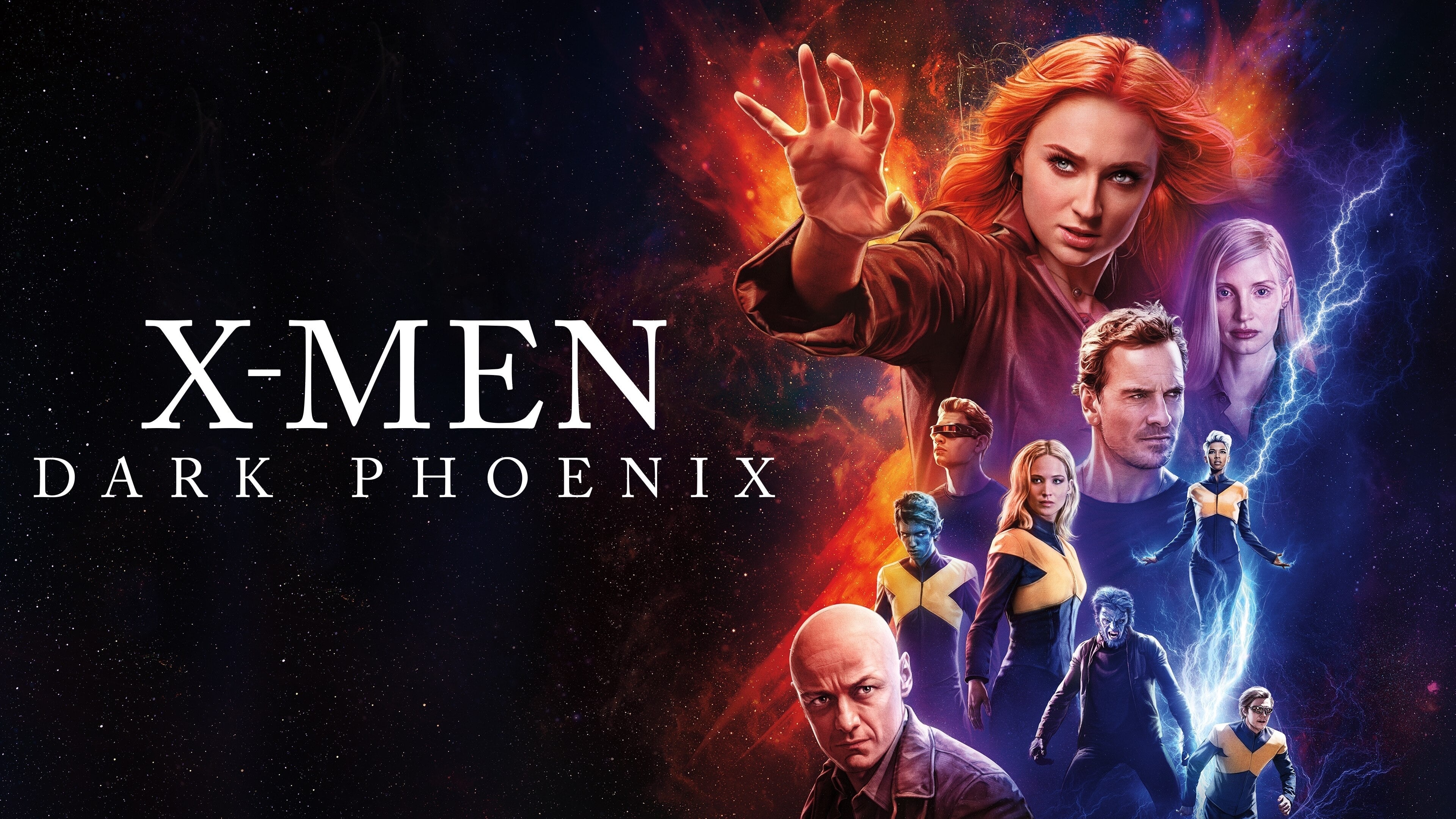 Sophie Turner, Dark Phoenix movie, Ultra HD wallpaper, 3840x2160 4K Desktop