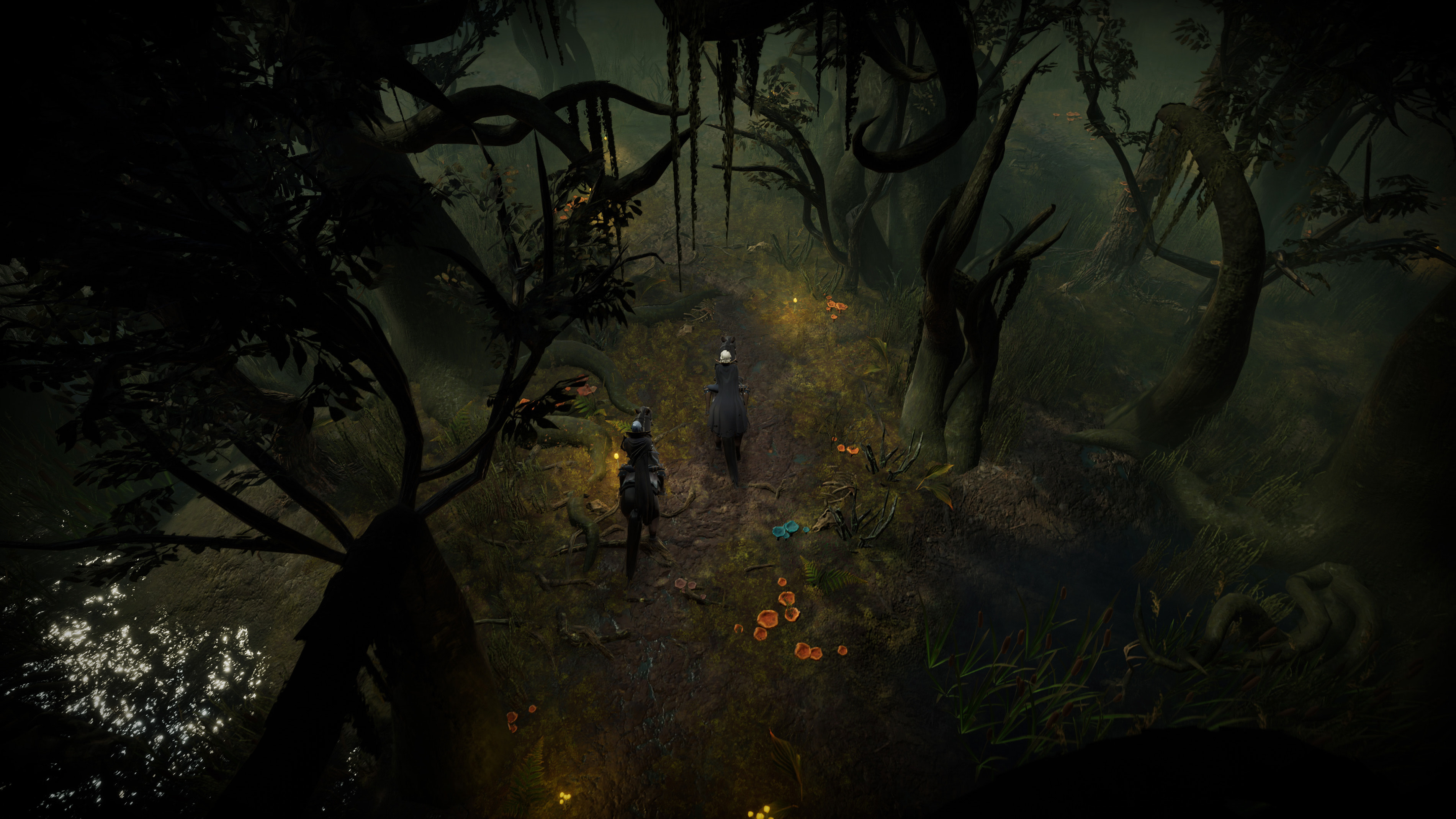V Rising: Multiplayer Survival Game, Developer: Stunlock Studios. 3810x2140 HD Background.