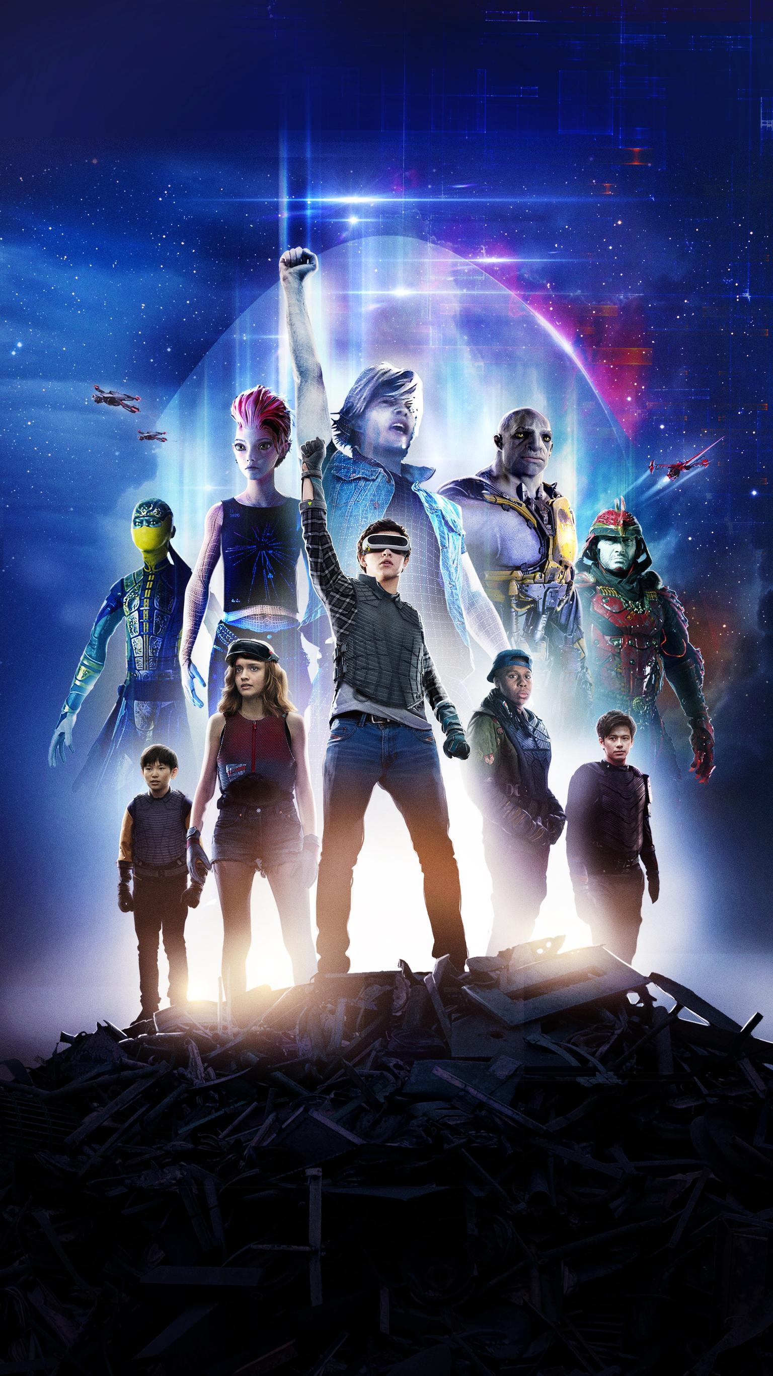 Movie Poster, Ready Player One, Top Free,, 1540x2740 HD Phone