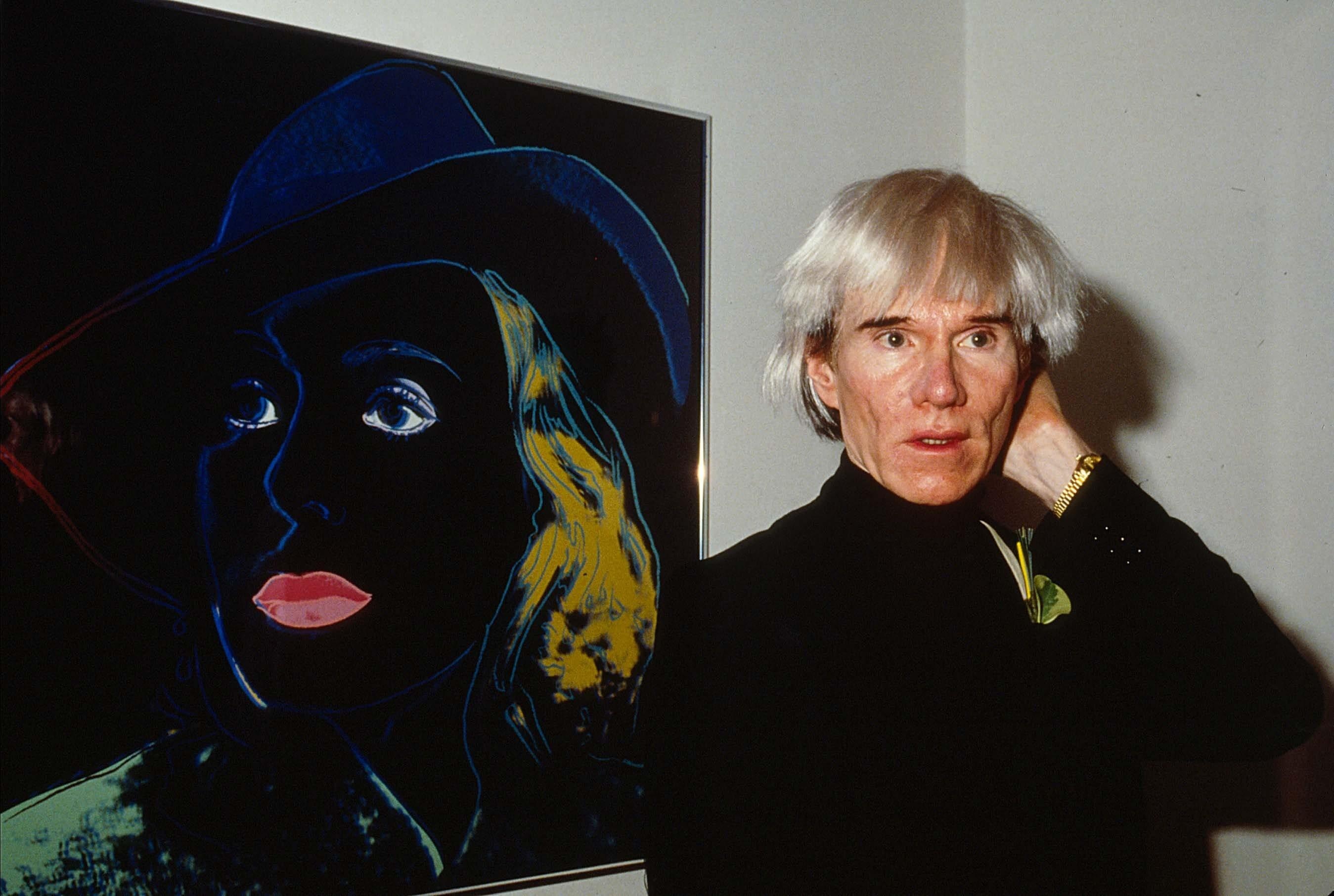Andy Warhol, Shy boy, Andy Warhol portrait, Artwork, 2700x1820 HD Desktop