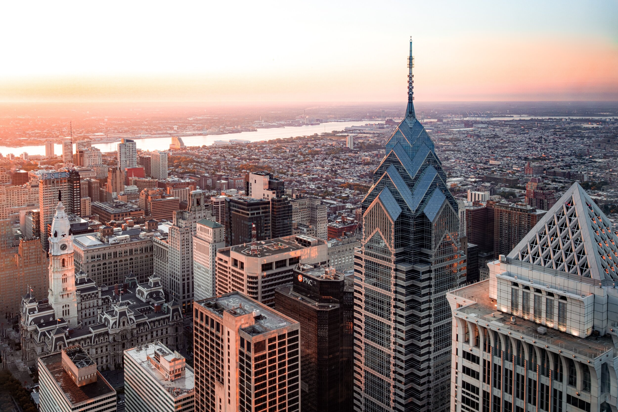 Philly Skyline, Travels, Philadelphia surprise travel, Pack Up Go, 2500x1670 HD Desktop