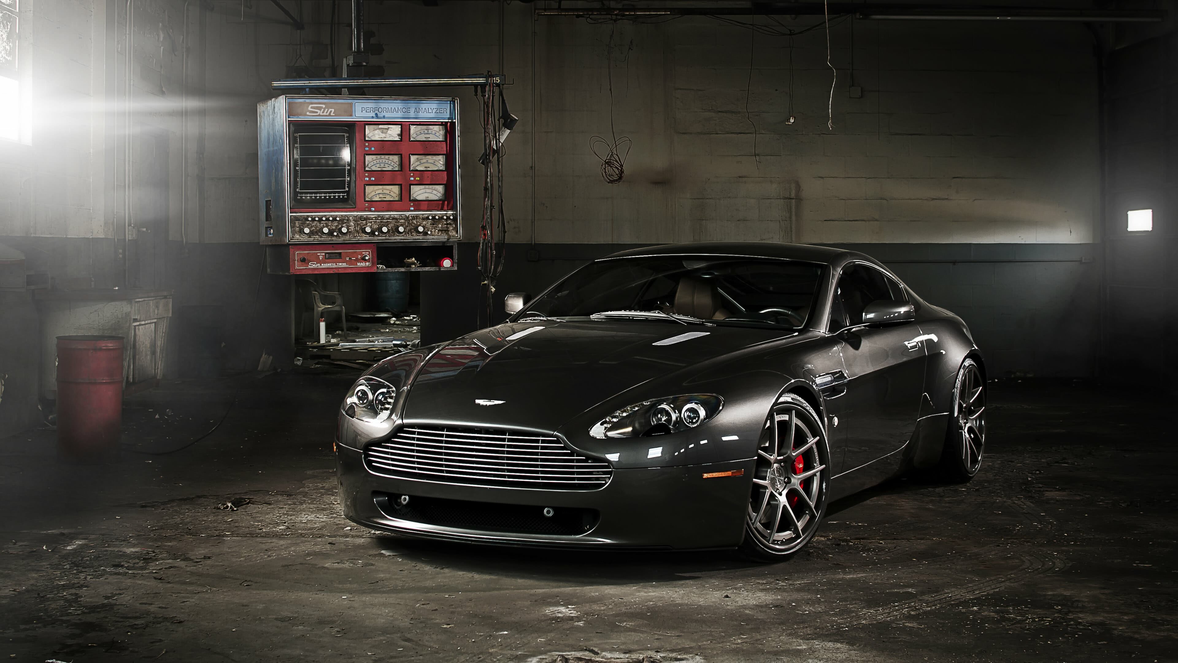 Aston Martin: An internationally admired luxury brand, Synonymous to many with James Bond. 3840x2160 4K Wallpaper.