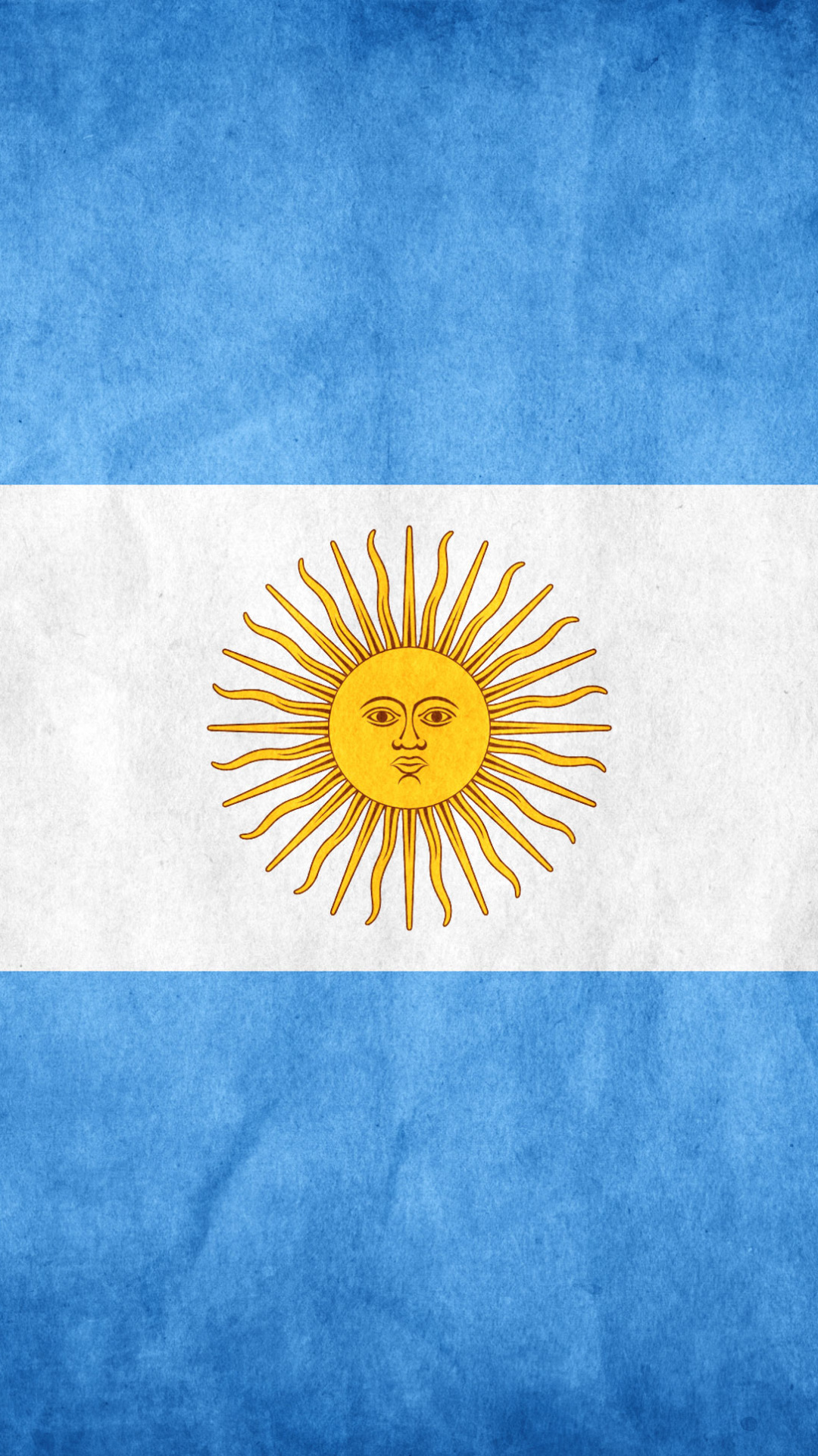 Argentina, Flag wallpaper, 1080x1920 Full HD Phone