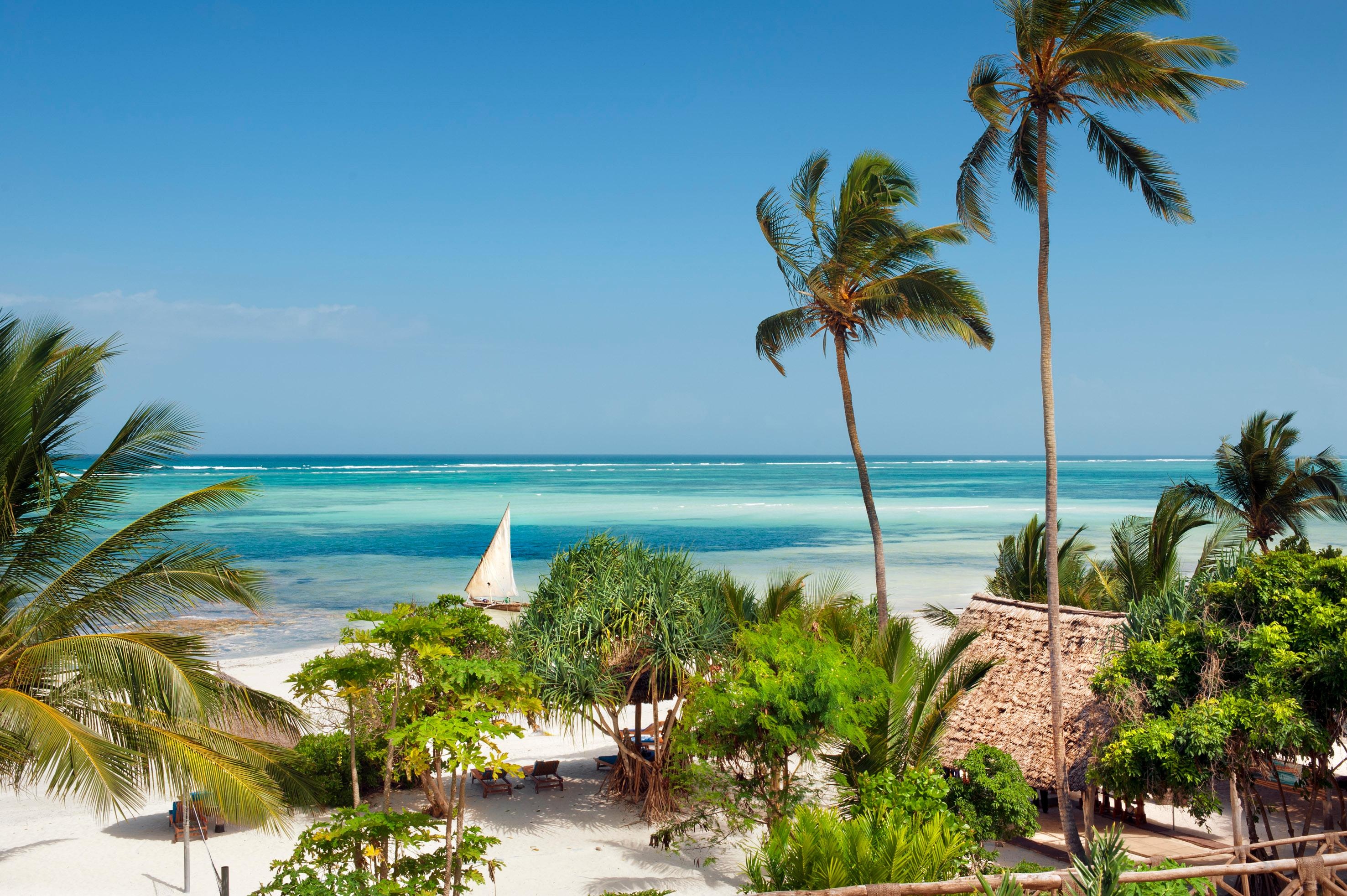 Melia Zanzibar, Pwani Mchangani, Tropical luxury, Beachfront resort, 2960x1970 HD Desktop