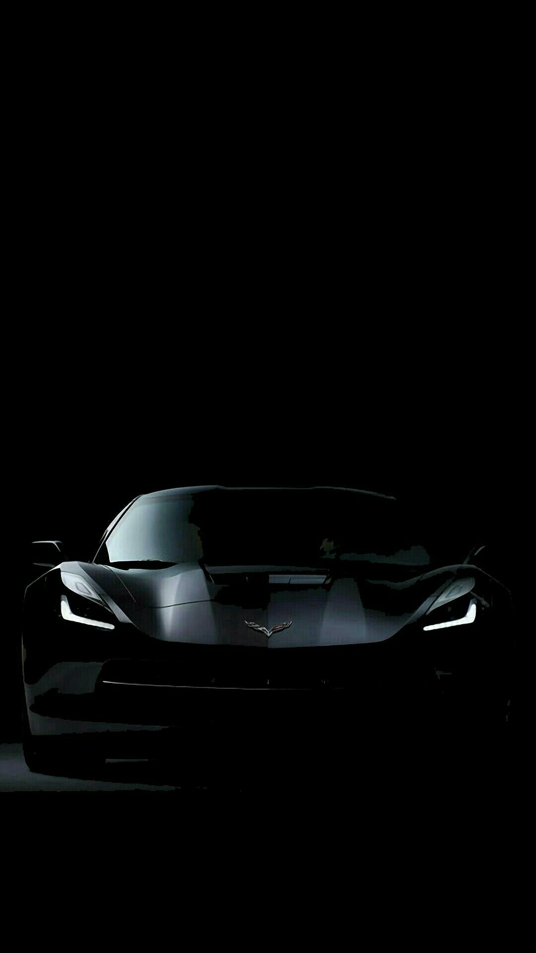 Chevrolet: Corvette Stingray concept, Futuristic design. 1080x1920 Full HD Background.