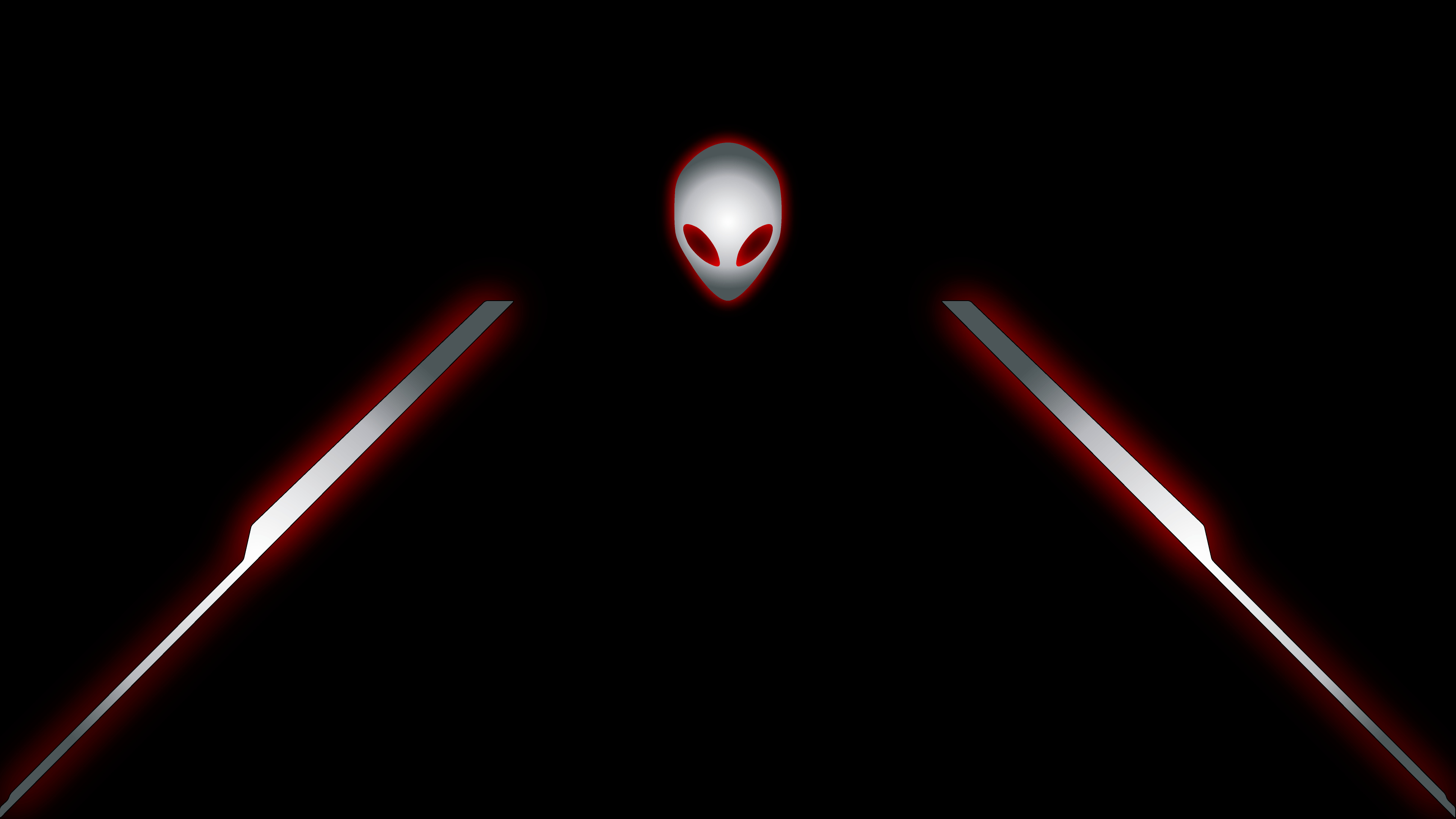 Alienware, Red-themed wallpapers, Vibrant visuals, Bold graphics, 3840x2160 4K Desktop