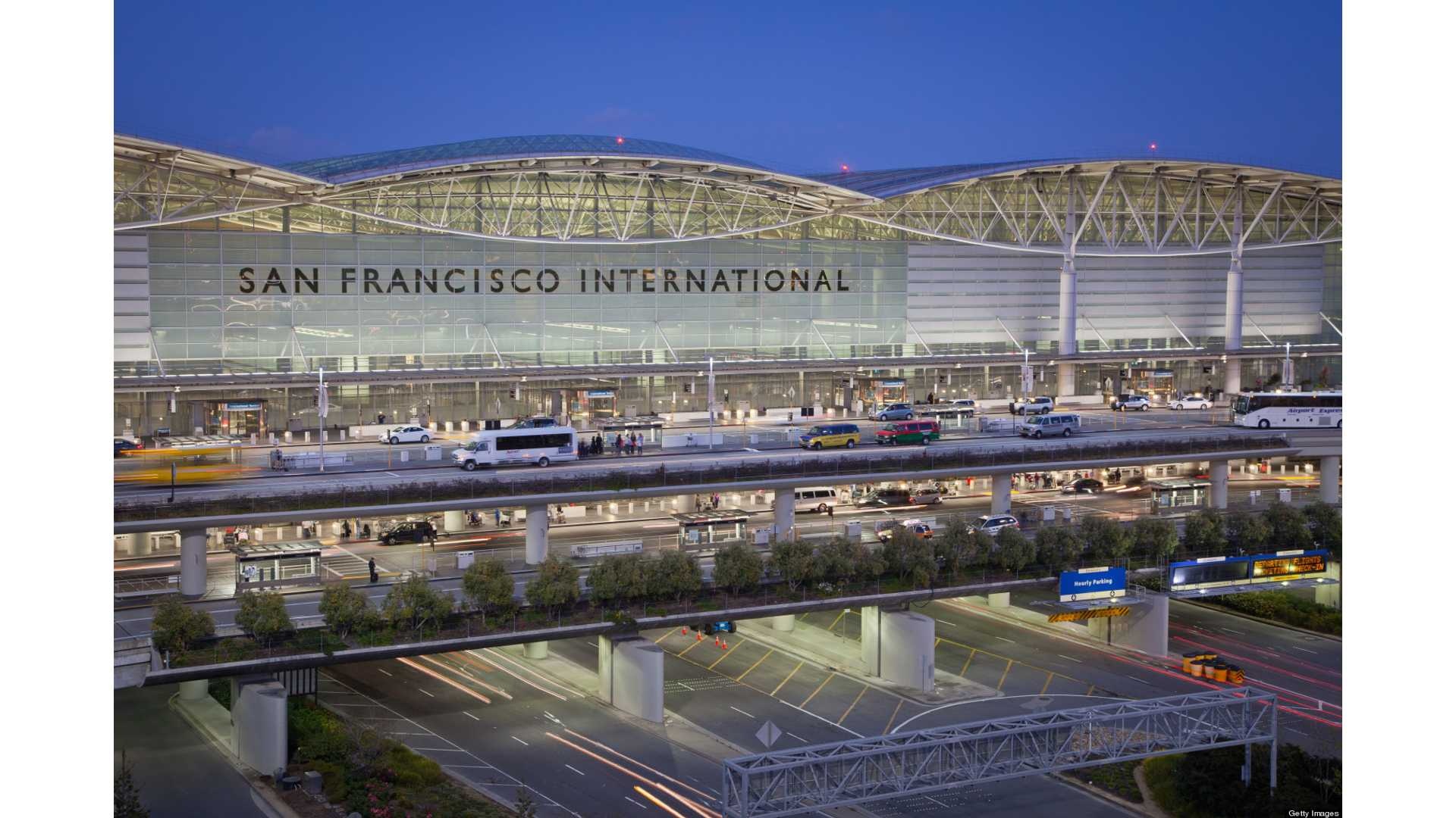 San Francisco Airport, Charging stations, InsideEVs photos, DC fast chargers, 1920x1080 Full HD Desktop
