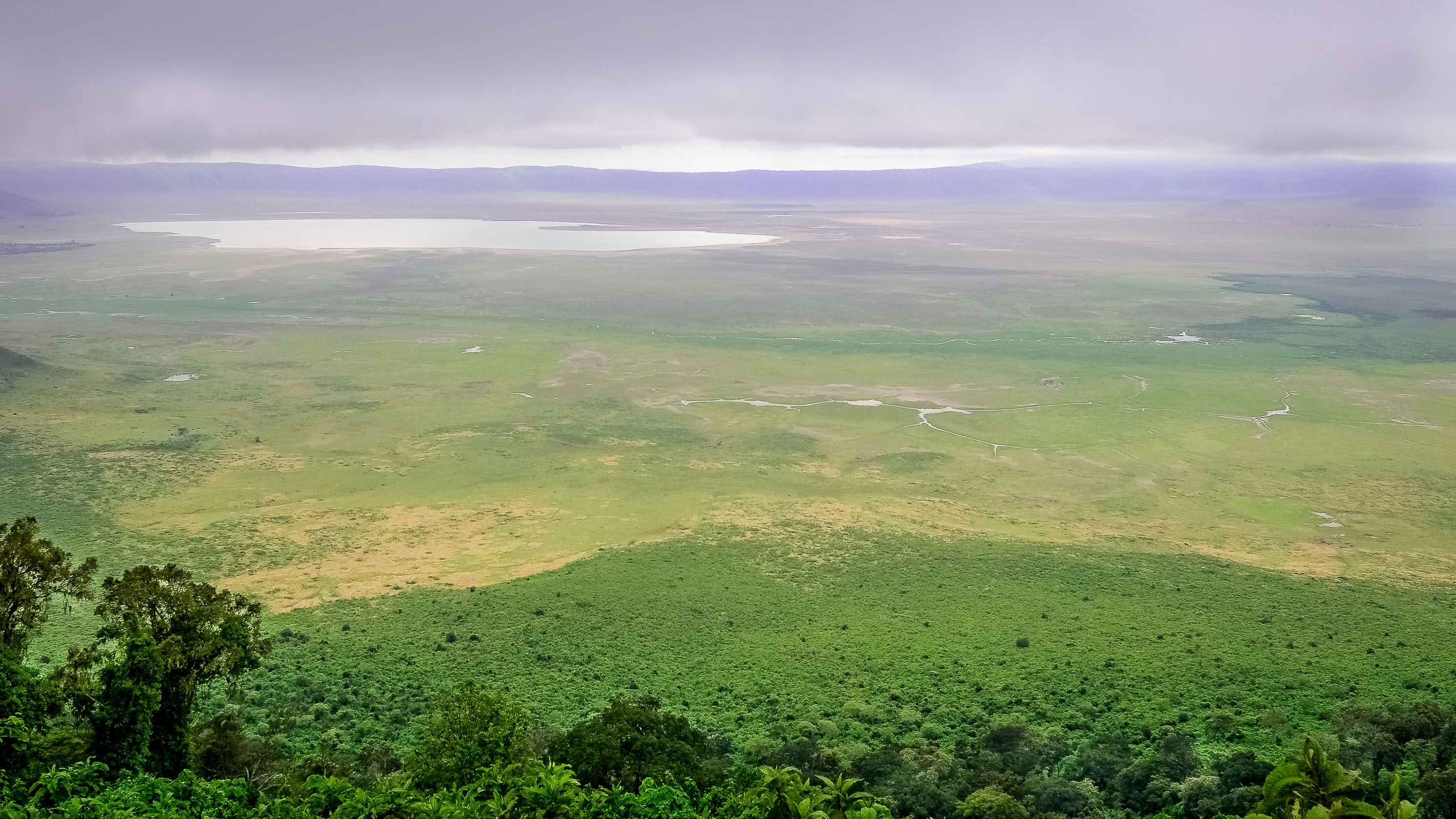 Ngorongoro Crater, Ngorongoro Conservation Area, Wikipedia, 2990x1680 HD Desktop