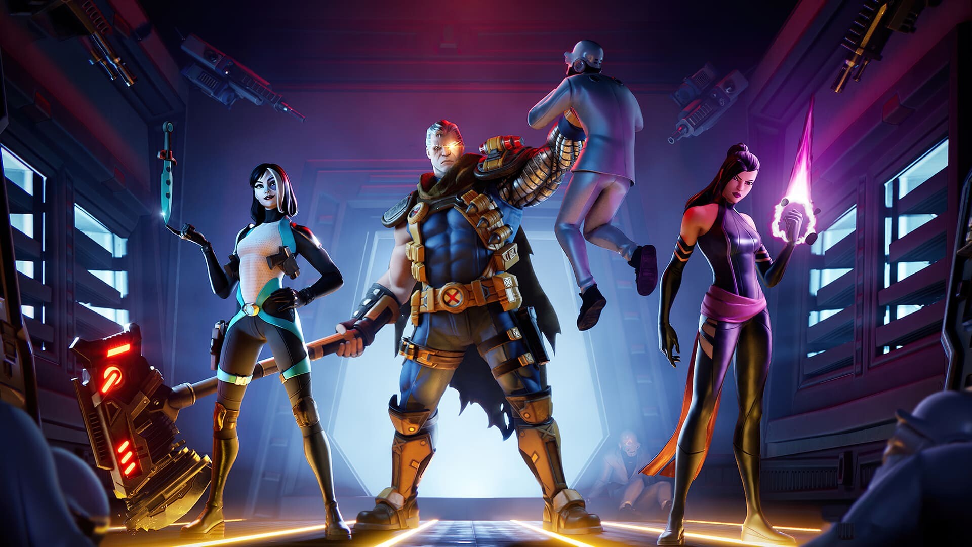 Fortnite: A cooperative online game, Developed by Epic Games. 1920x1080 Full HD Wallpaper.