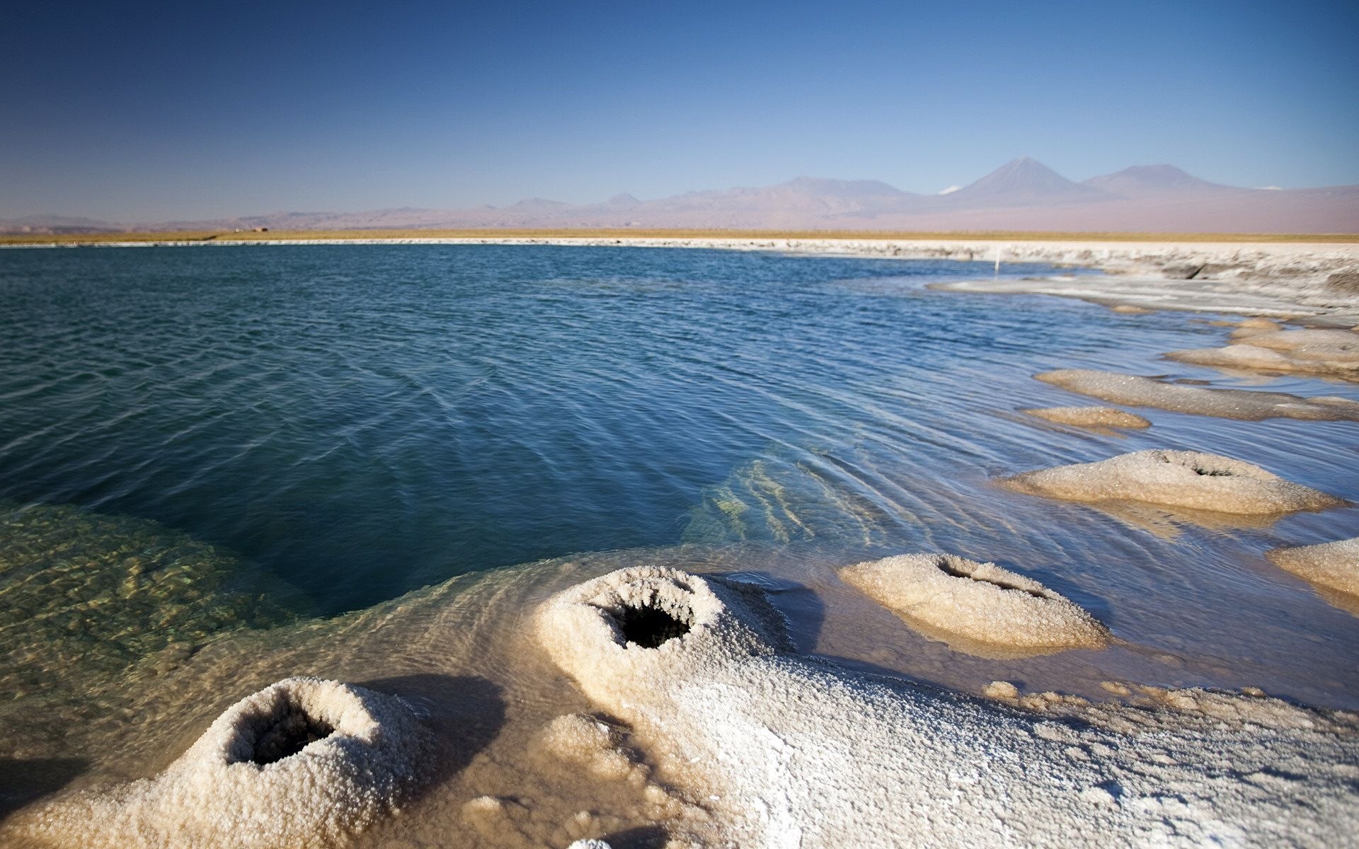Dead Sea, Anime water, Beach paradise, Serenity, 1920x1200 HD Desktop