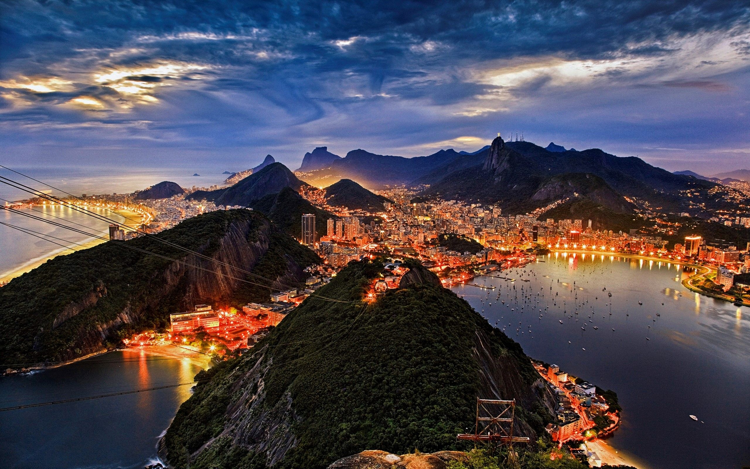 Rio De Janeiro, 4K HD wallpapers, Stunning backgrounds, Visual delight, 2560x1600 HD Desktop