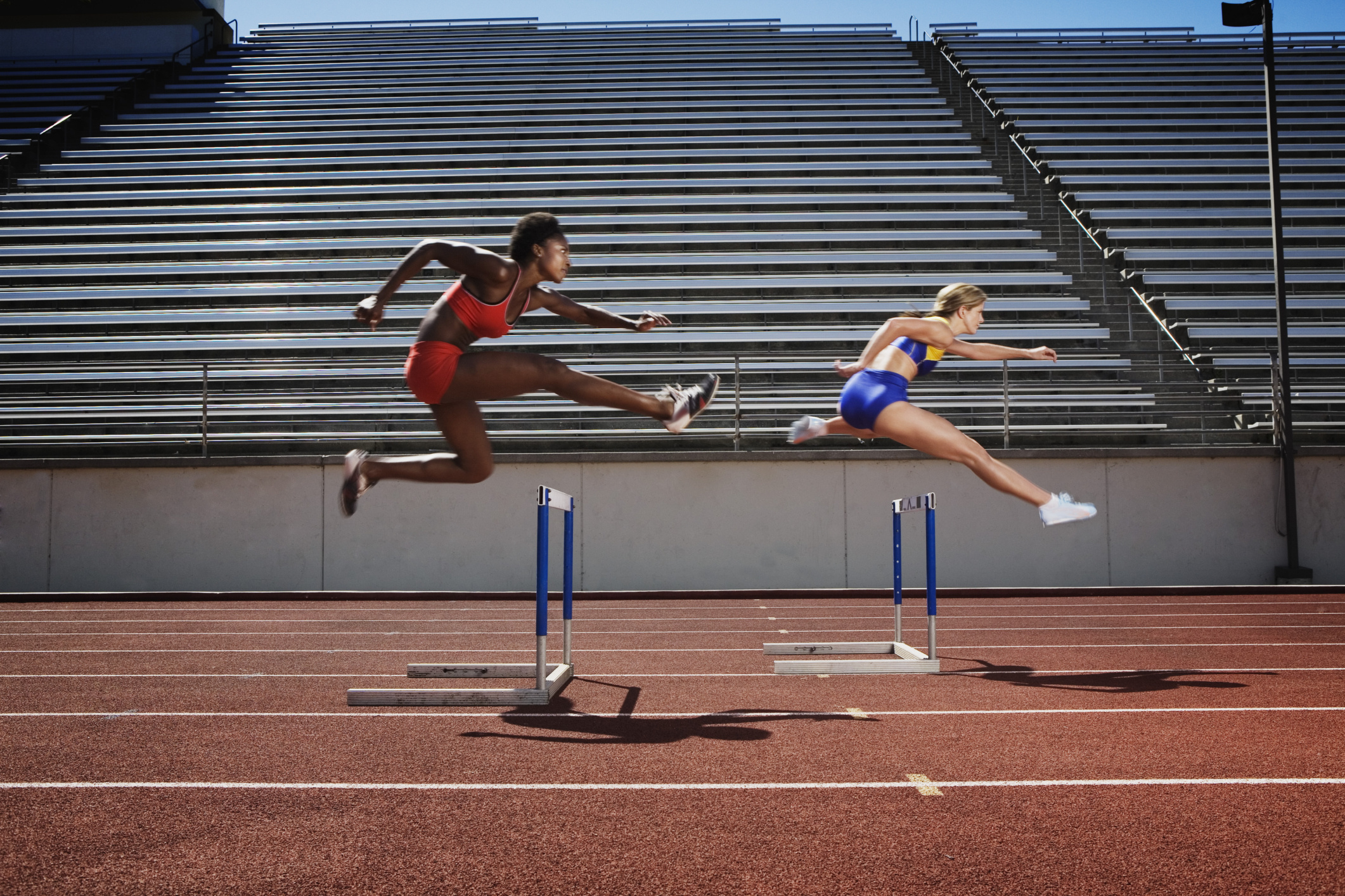 Jumping: Running over the obstacles at a high speed, Hurdling, Track and field athletics, Obstacle race. 2130x1420 HD Wallpaper.