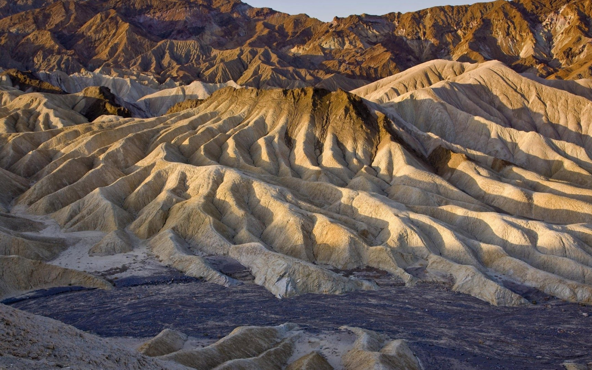 Zabriskie Point, Death Valley, California, USA, 1920x1200 HD Desktop
