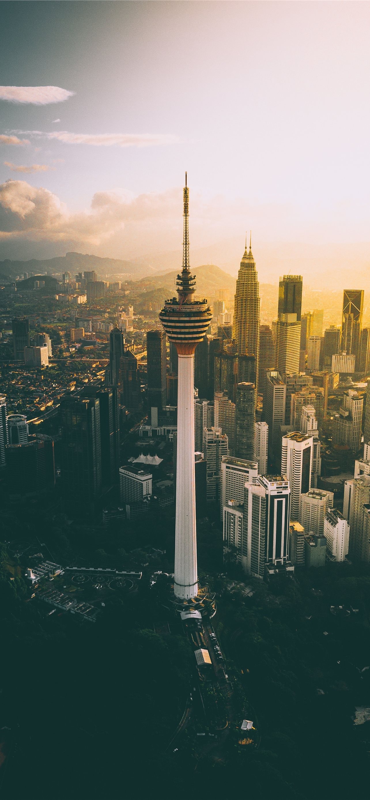 Kuala Lumpur, iPhone HD wallpapers, Stunning cityscape, Travel inspiration, 1290x2780 HD Phone