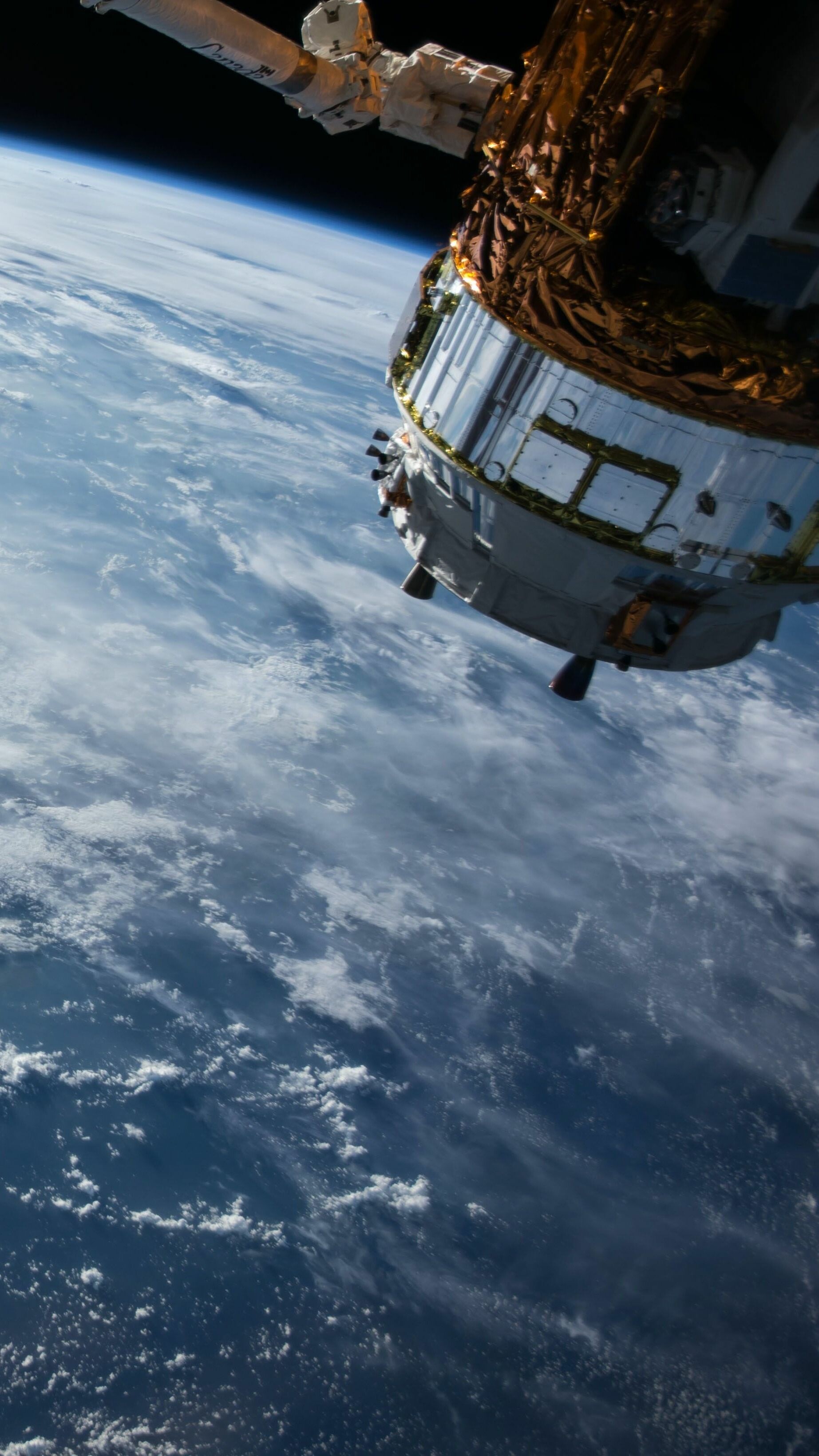 International Space Station, Crew members, 16 sunrises, Day, 1850x3280 HD Phone