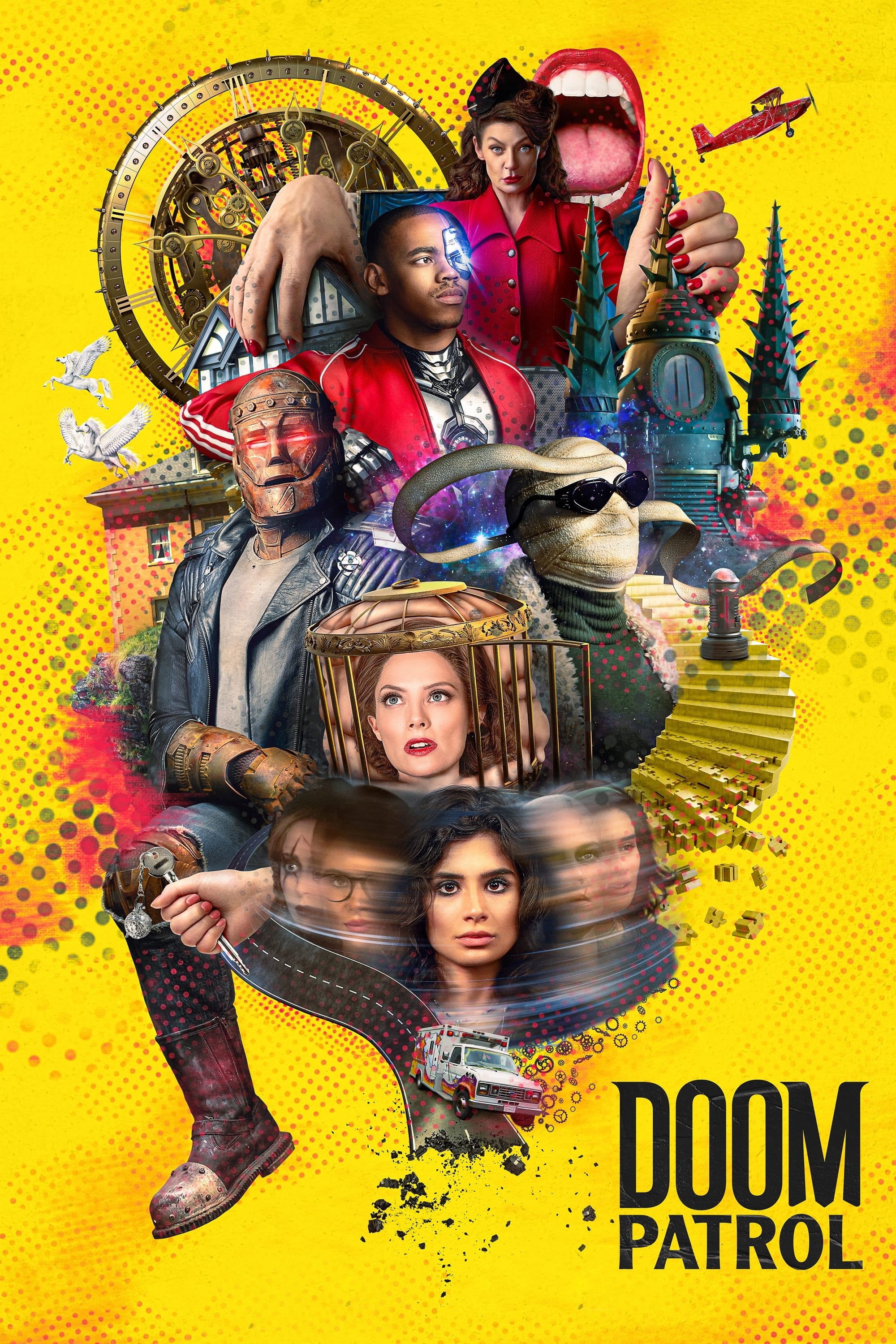 Doom Patrol TV series, Posters collection, Eye-catching visuals, The Movie Database, 2000x3000 HD Handy