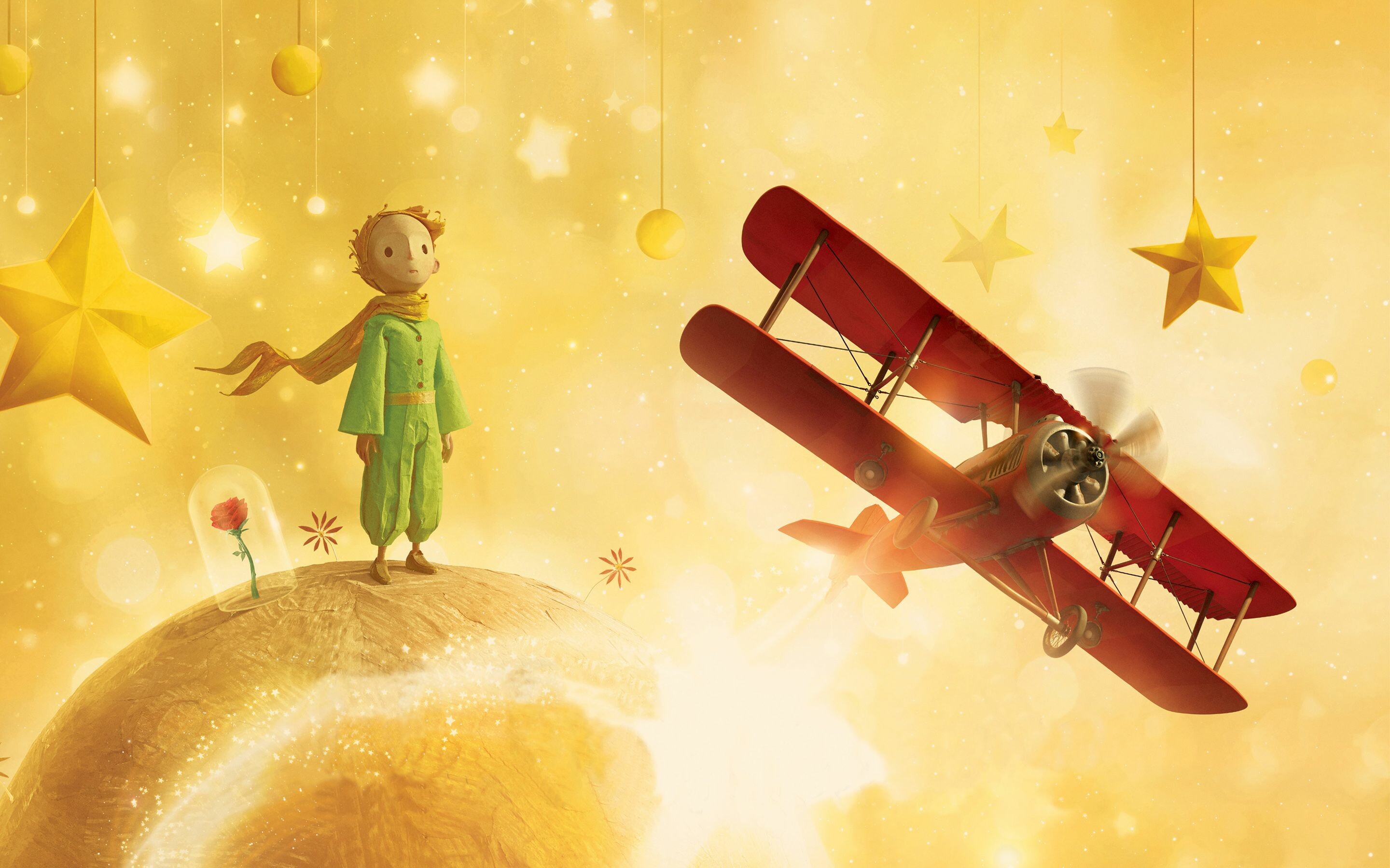 The Little Prince: The film premiered on 22 May 2015 at the 68th Cannes Film Festival in an out-of-competition screening, followed by a wide release in France on 29 July by Paramount Pictures. 2880x1800 HD Wallpaper.