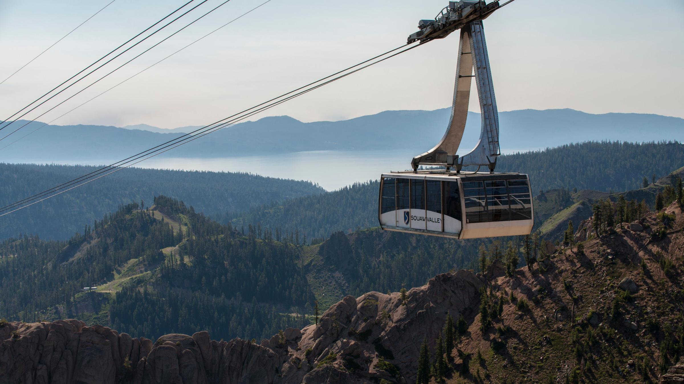 Aerial Tramway, Other group discount, Palisades Tahoe, 2400x1350 HD Desktop