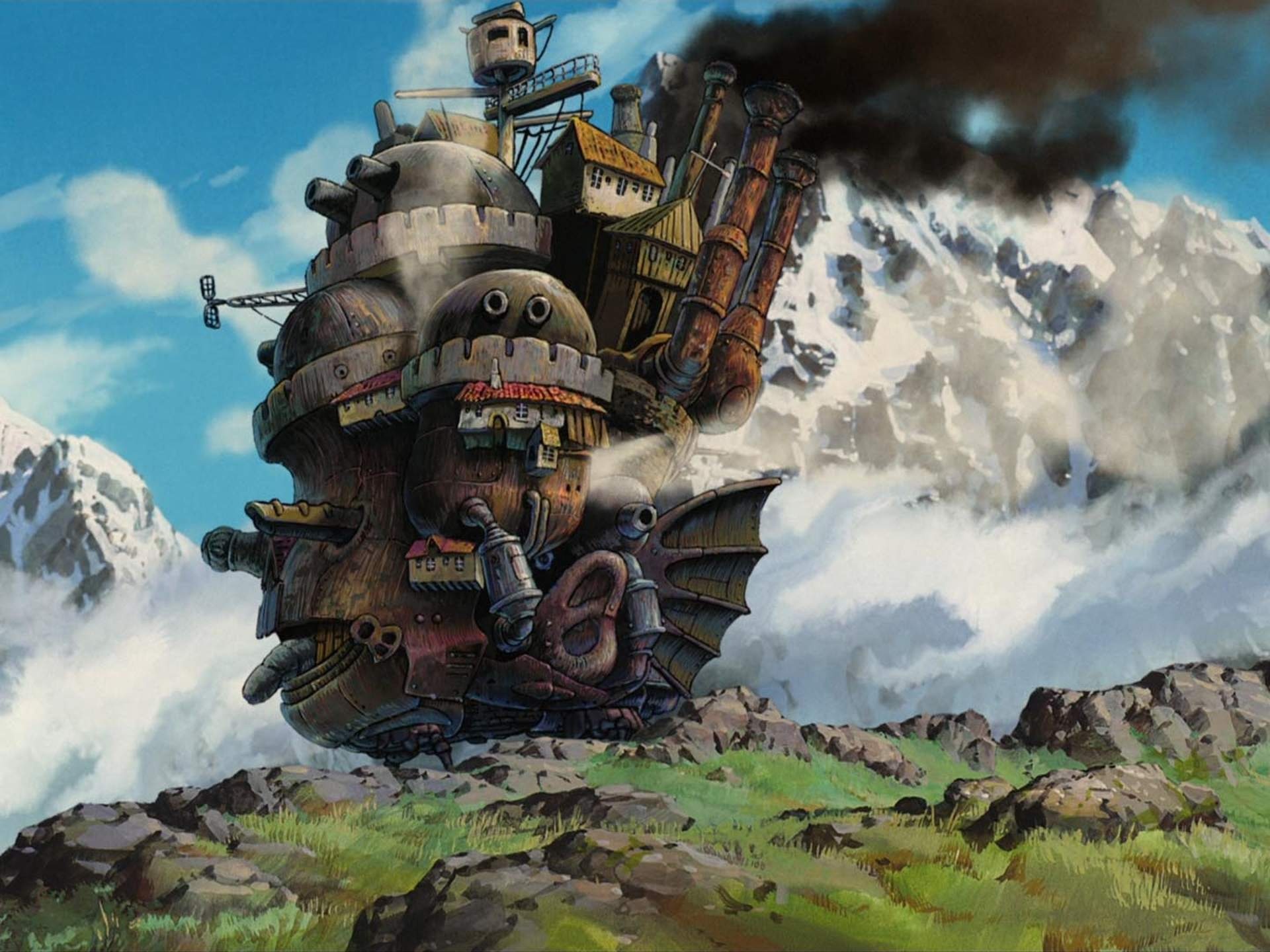 Howl's Moving Castle, Studio Ghibli, Magical theme park, 1920x1440 HD Desktop
