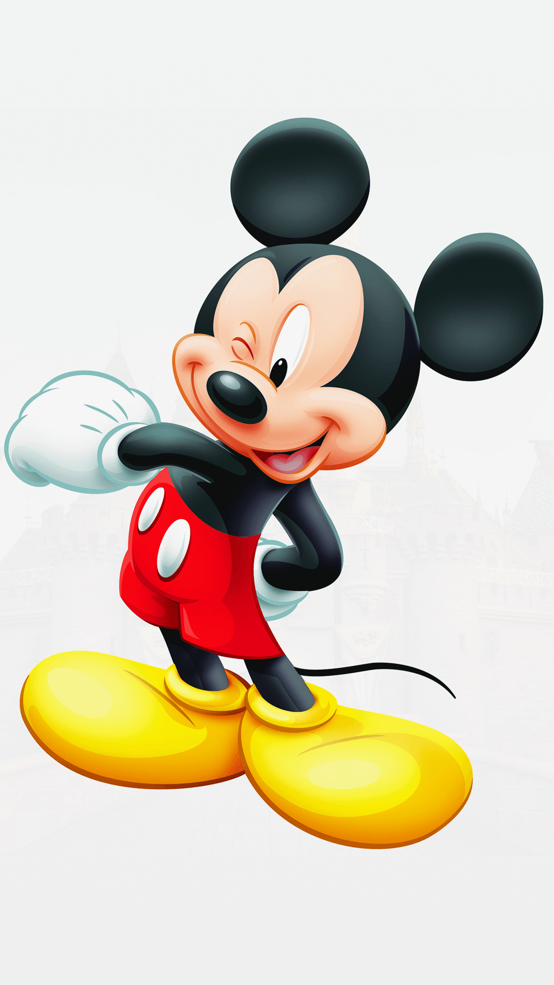 Mickey Mouse wallpaper for home screen, Striking visuals, Disney's beloved character, 1080x1920 Full HD Phone