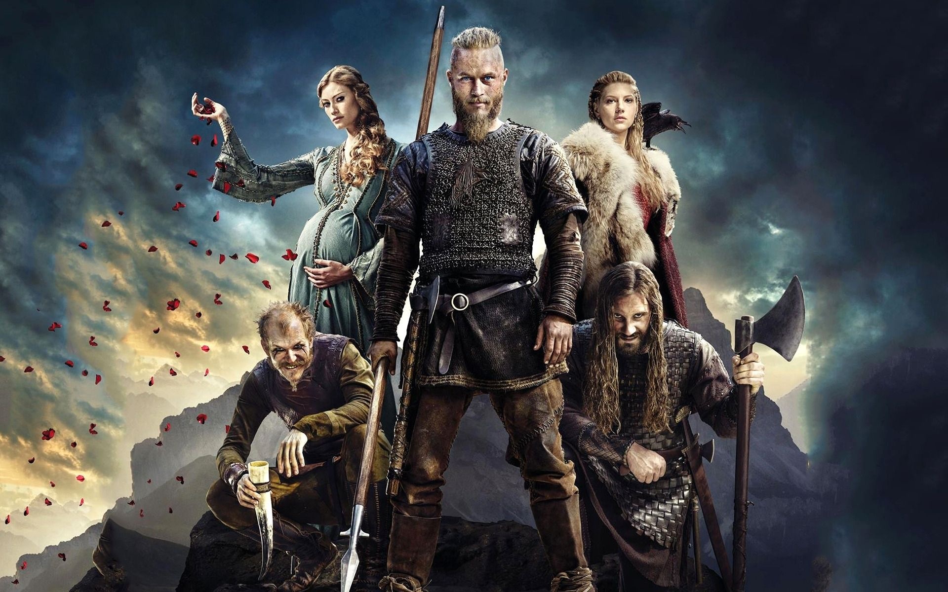 Vikings TV Series, Norse legends, Historical accuracy, Dynamic storytelling, 1920x1200 HD Desktop