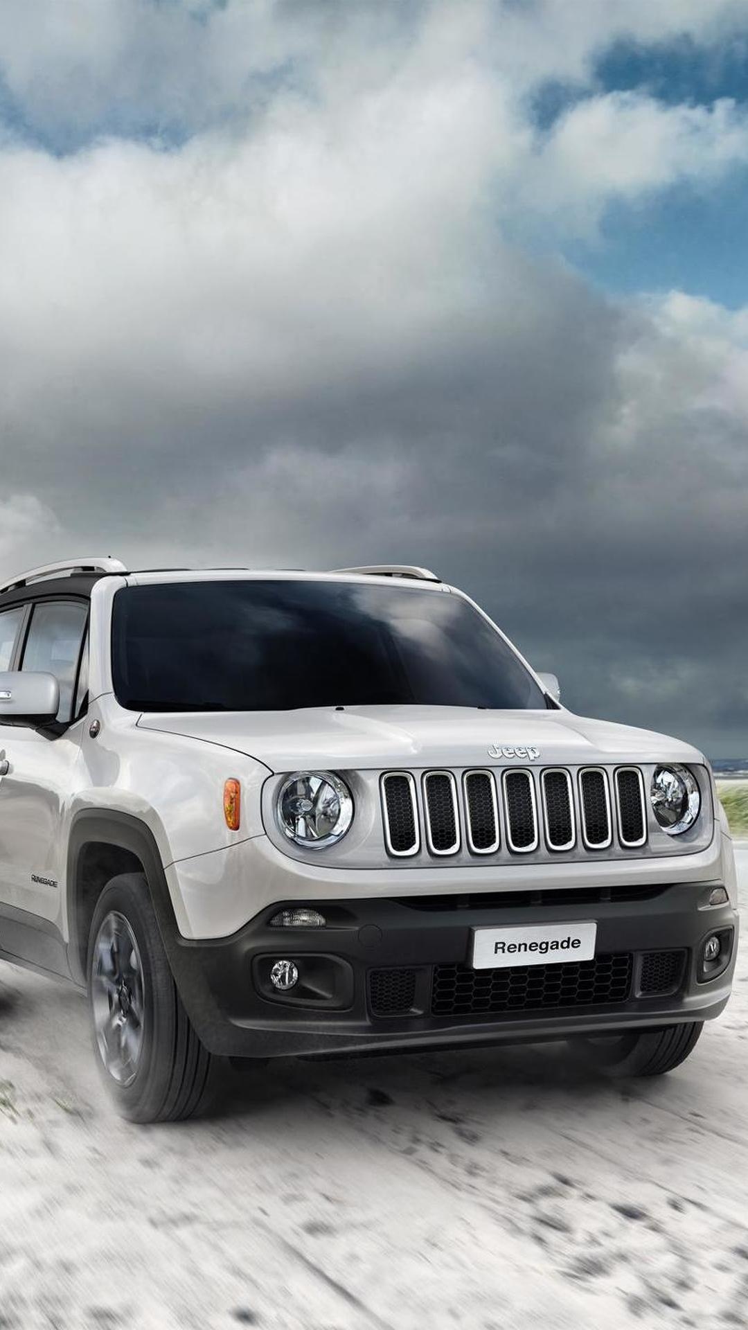 Jeep Renegade, Euro-spec details, Sleek and stylish, Durable off-road capabilities, 1080x1920 Full HD Phone