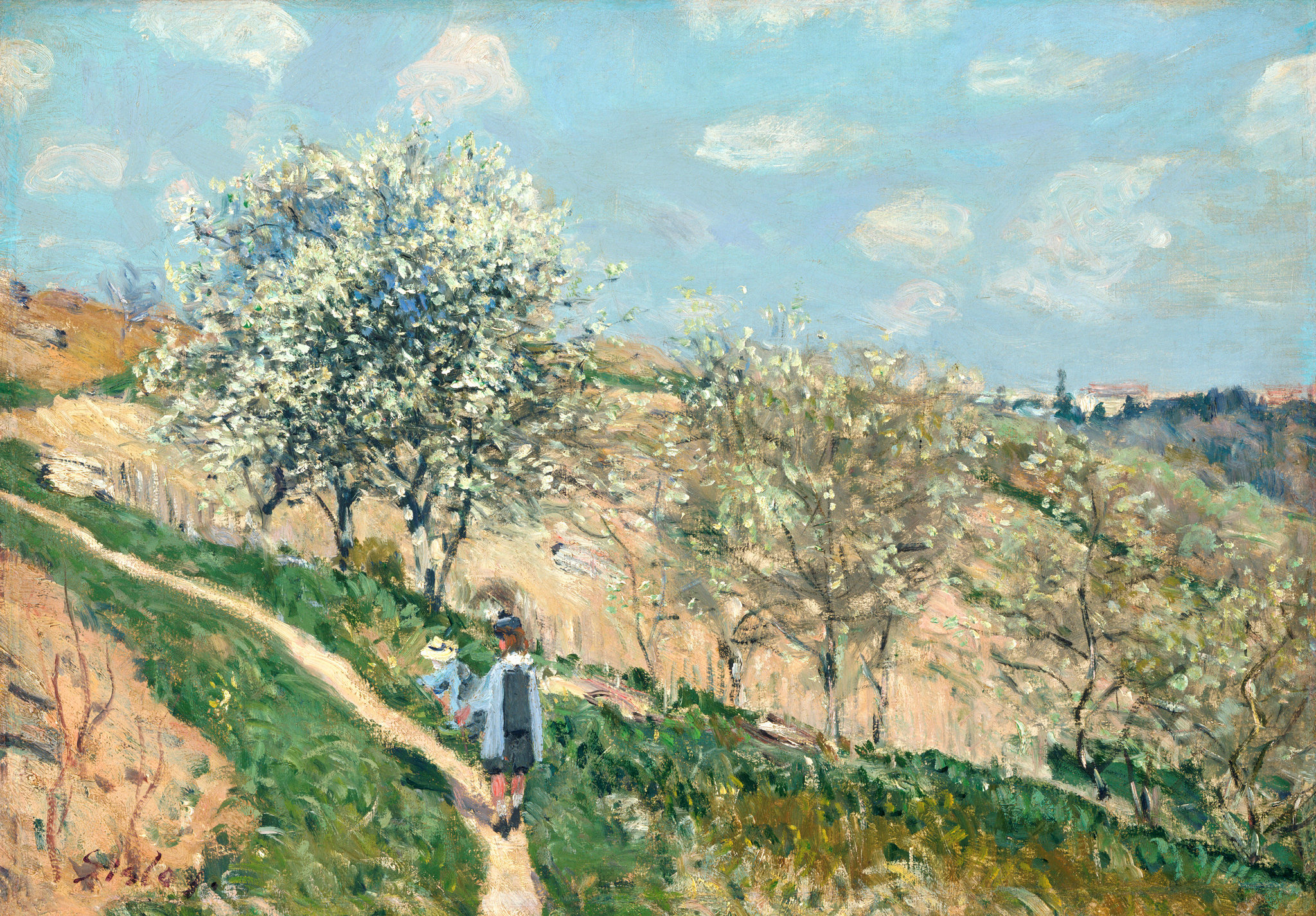 Alfred Sisley, Impressionist Wallpaper, 2050x1430 HD Desktop