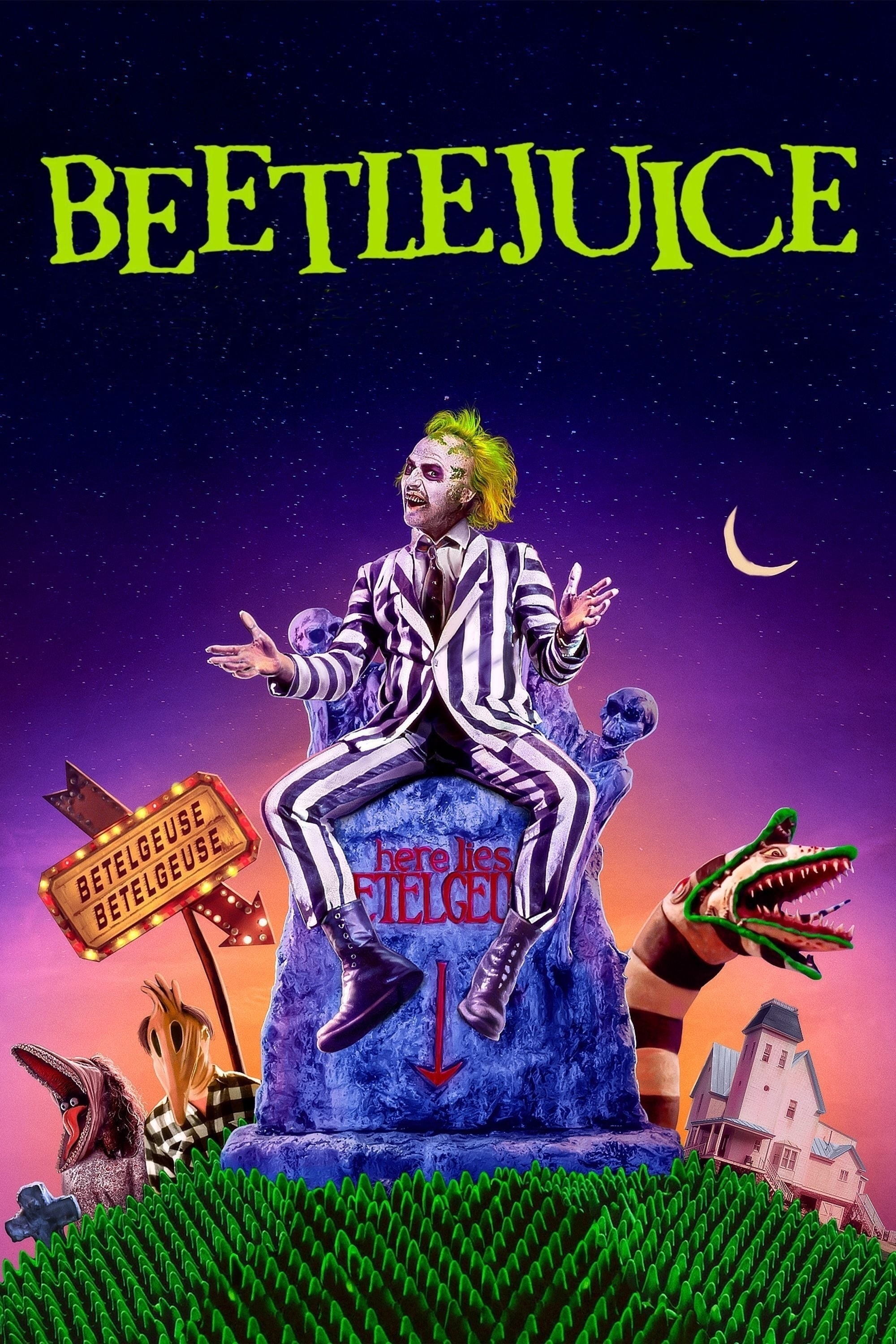 Beetlejuice (Movie): Film, written by Michael McDowell, Larry Wilson, and Warren Skaaren. 2000x3000 HD Wallpaper.