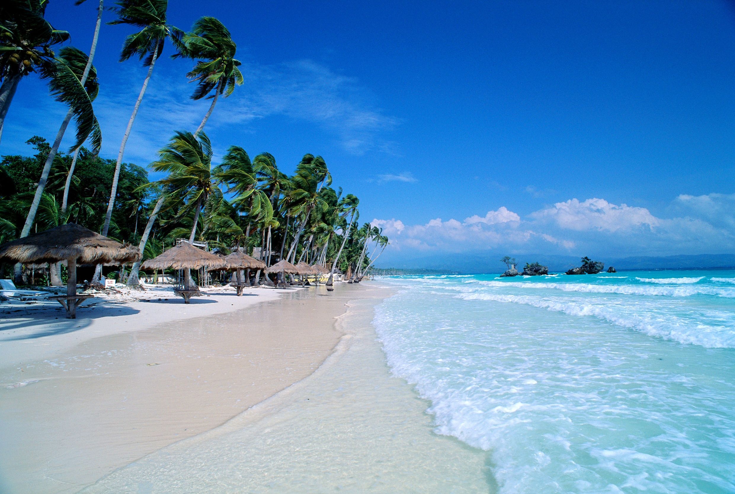 Most beautiful beach, Philippines beaches, Boracay Island, Boracay, 2490x1670 HD Desktop