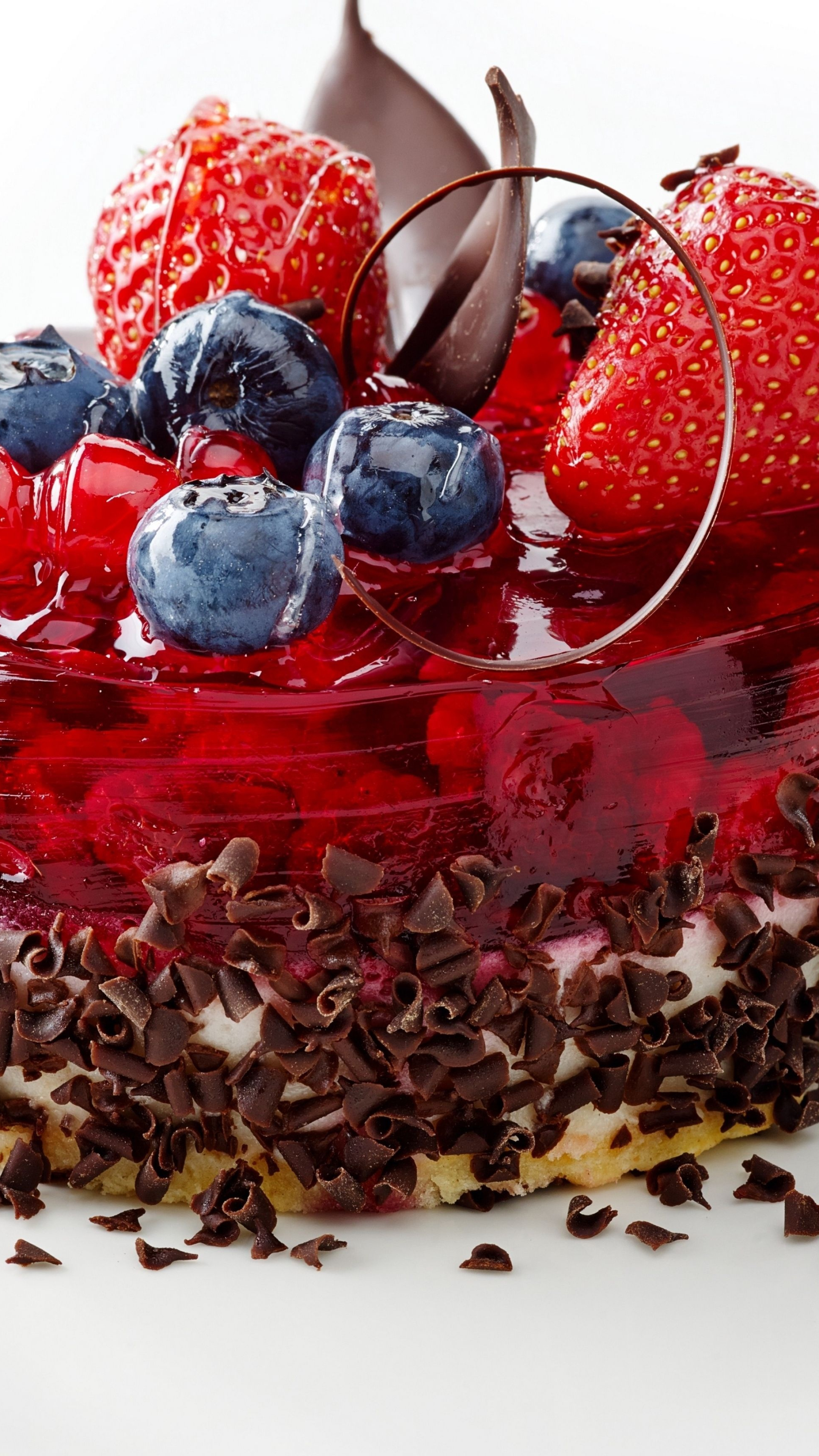 Decadent dessert photography, Fruity bliss, Chocolaty goodness, Heavenly cake, 2160x3840 4K Phone