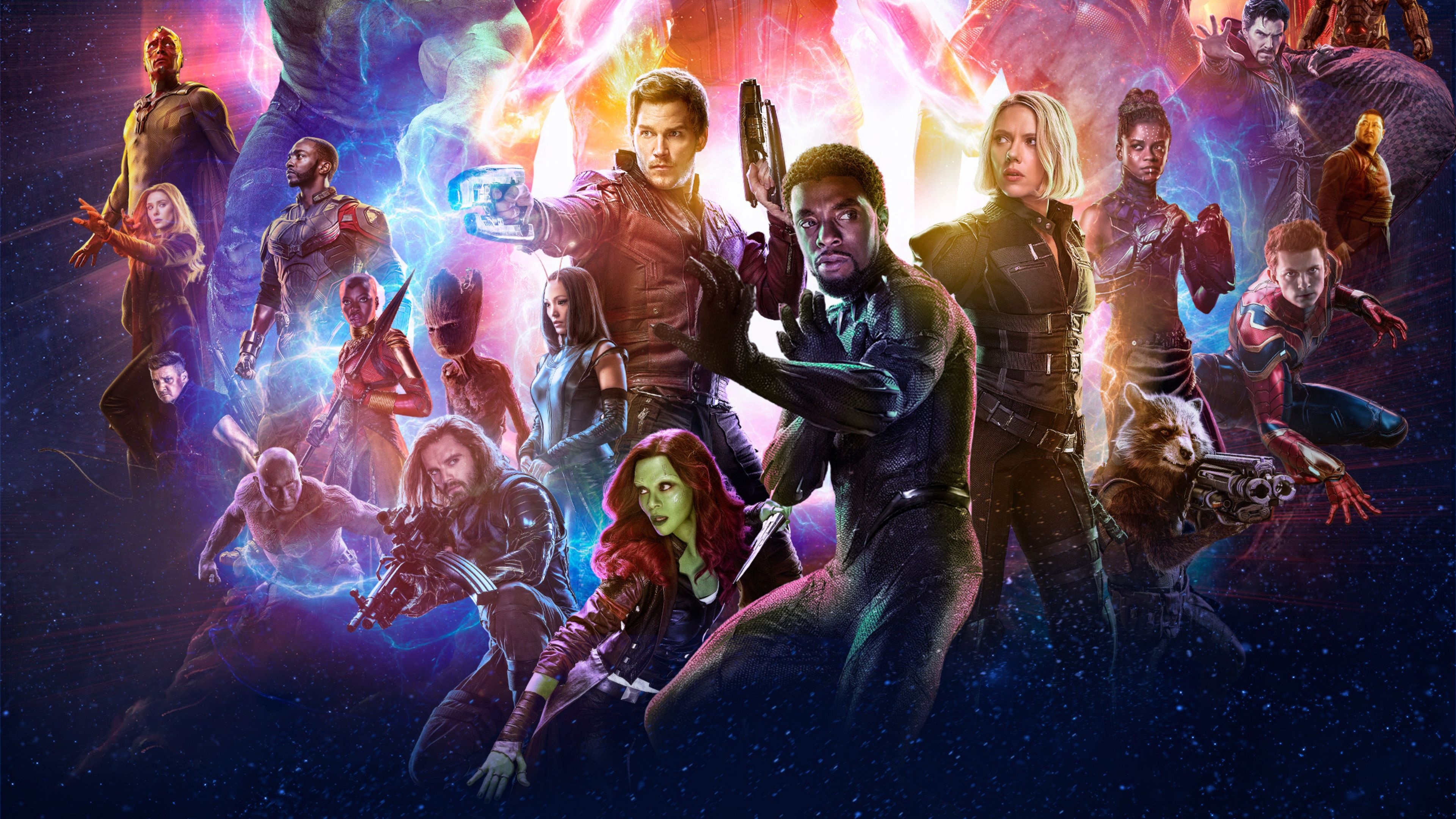 MCU (Comics), Avengers 4 end game art, Movie wallpapers, Marvel superheroes, 3840x2160 4K Desktop