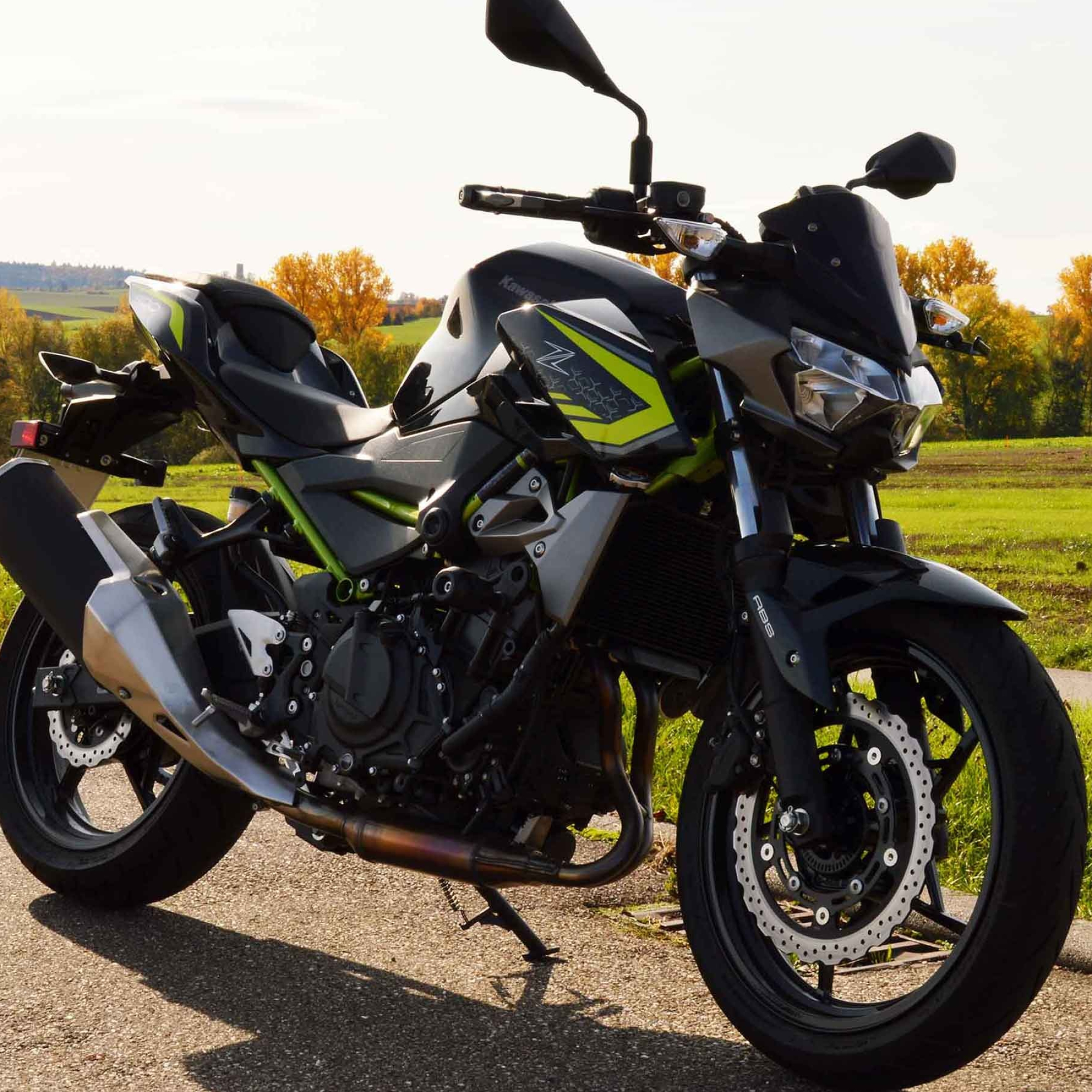 Kawasaki Z400, Iconic motorcycles, Pure motorcycling soul, Unwavering passion, 2000x2000 HD Phone