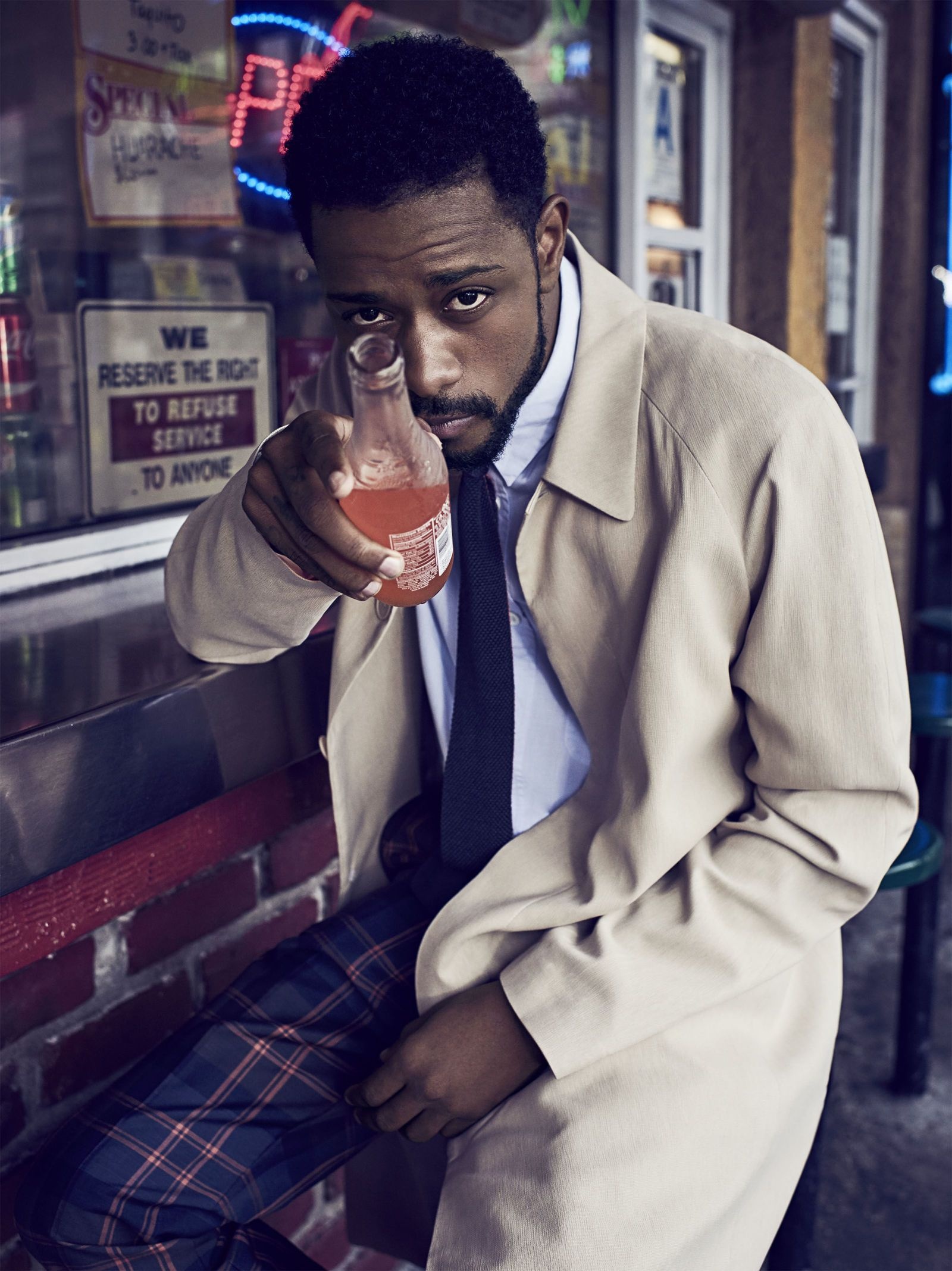 LaKeith Stanfield, Gentlemen's style, Fashion inspiration, 1600x2140 HD Phone