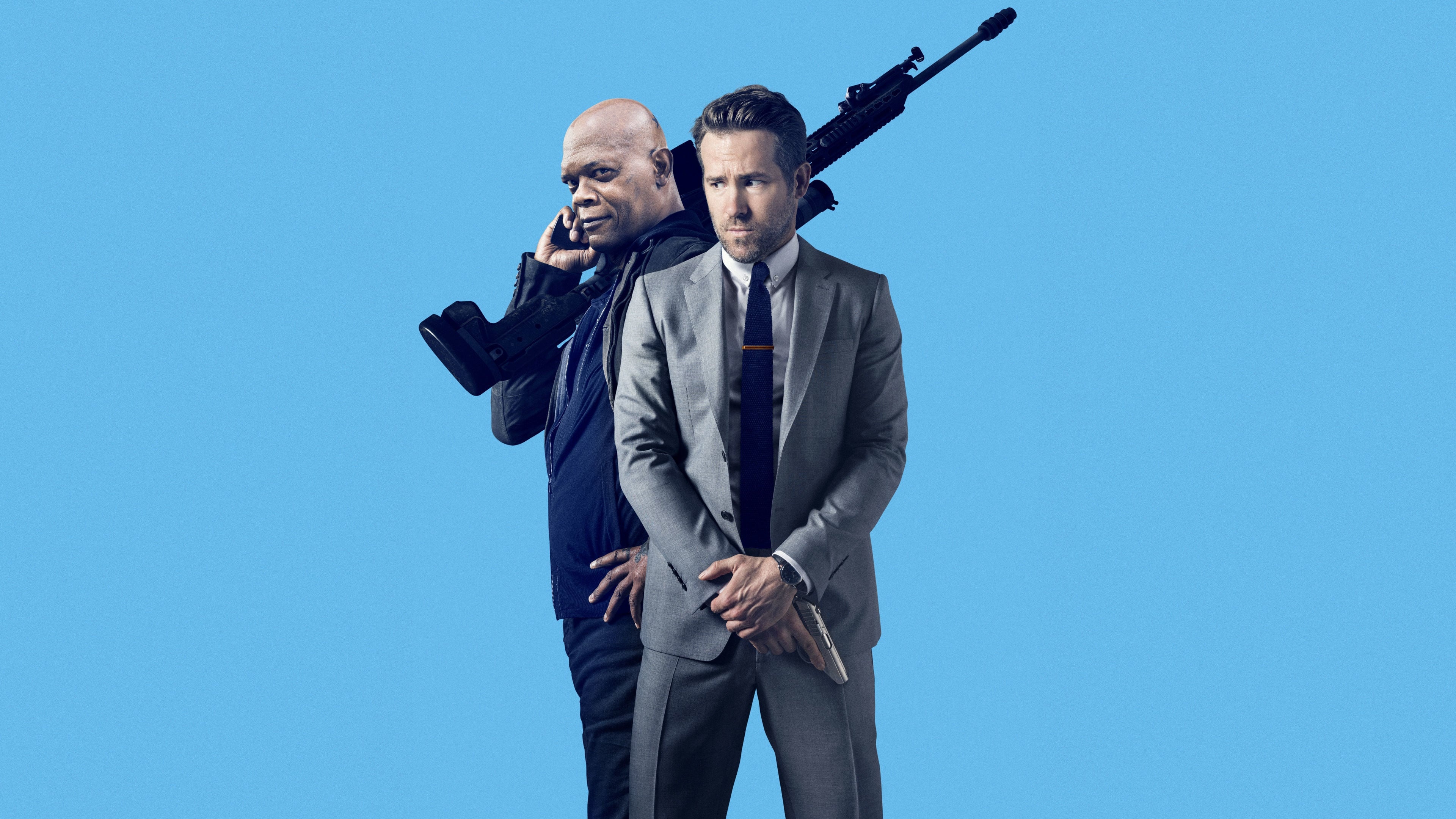 The Hitman's Bodyguard, Comedy film, Release date, Movie online, 3840x2160 4K Desktop