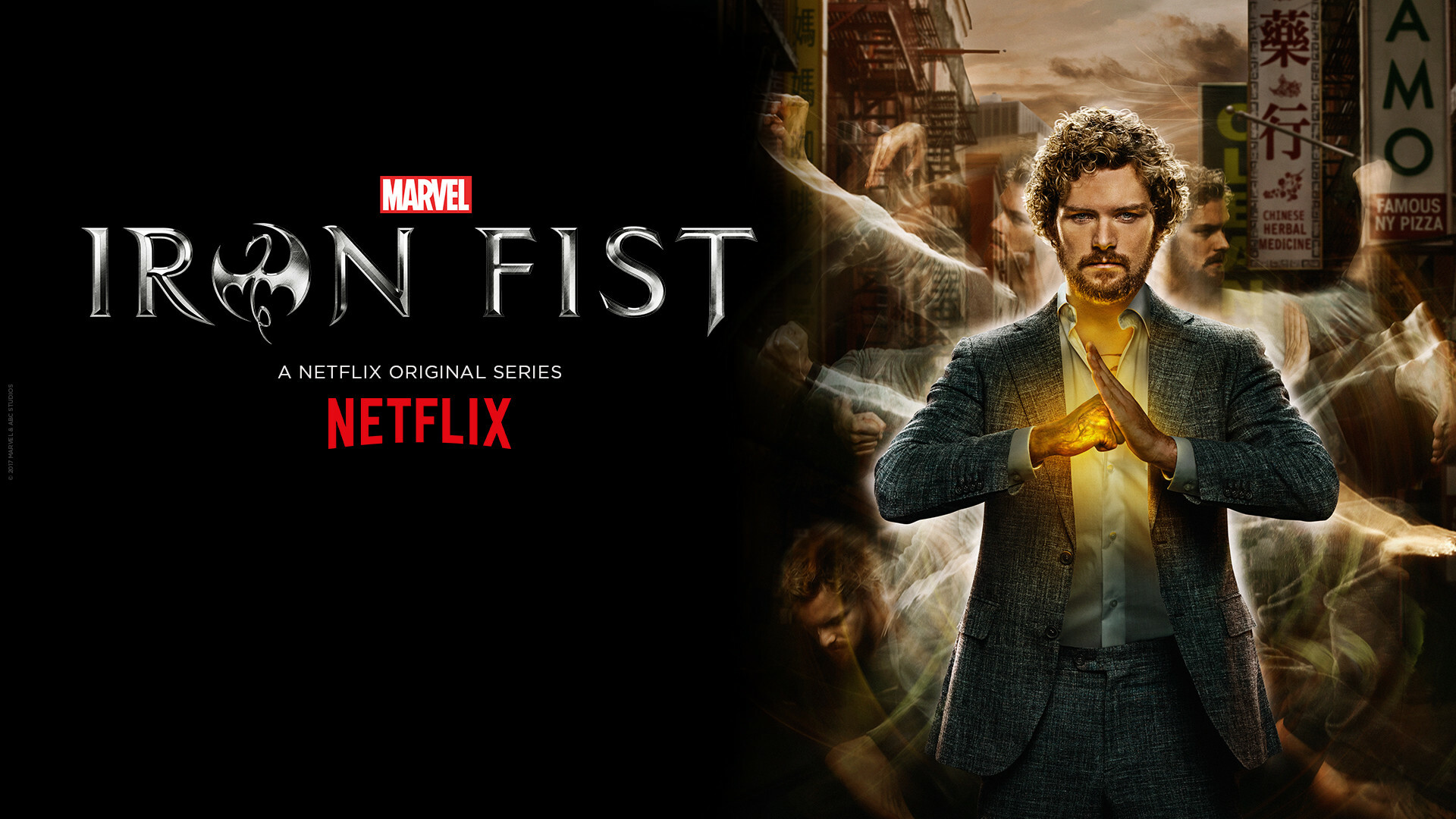 Iron Fist: Danny Rand, The first season of the American streaming television series Iron Fist, which is based on the Marvel Comics character. 1920x1080 Full HD Background.