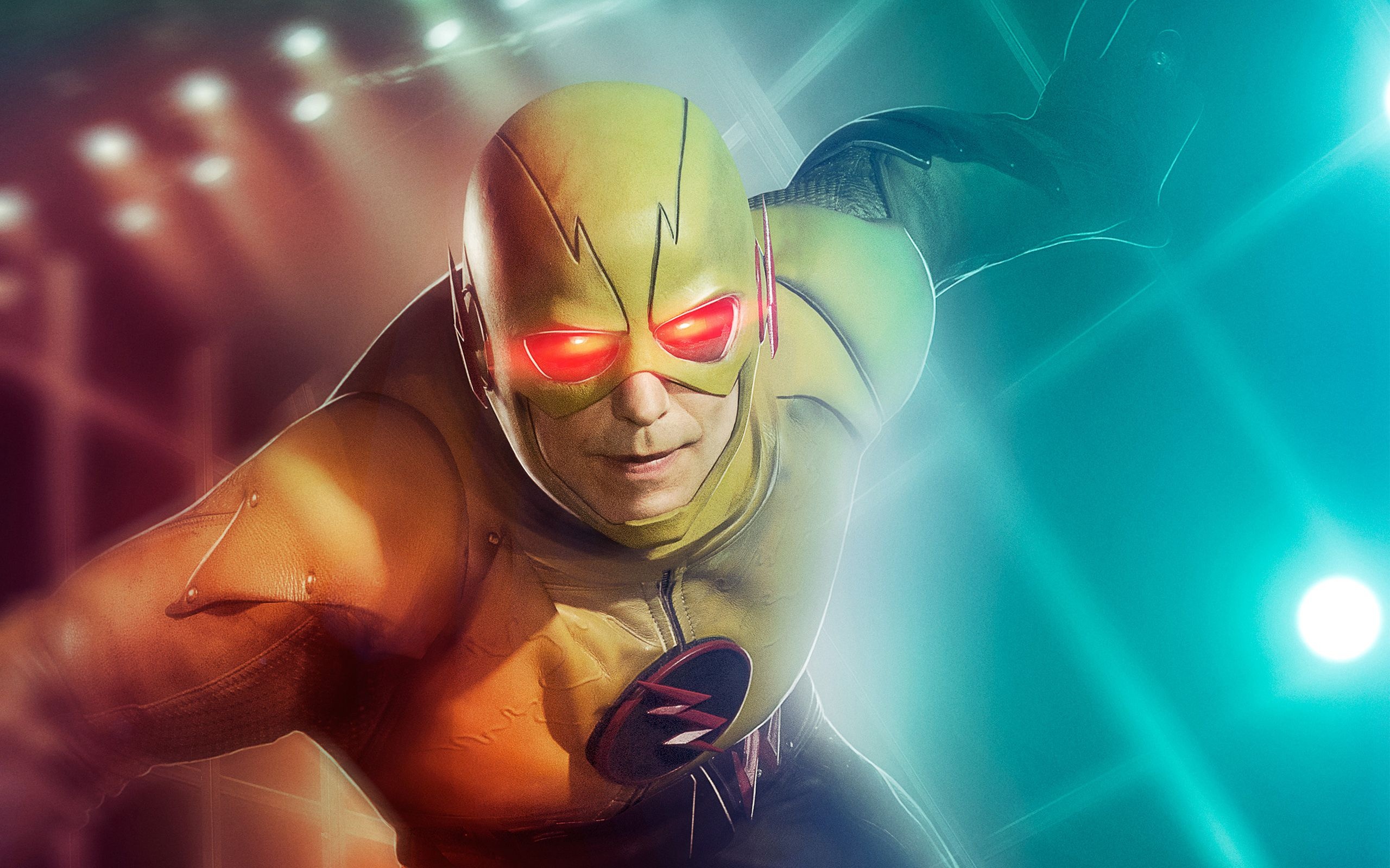 Green Arrow and Flash: Eobard Thawne, also known as Professor Zoom, A supervillain. 2560x1600 HD Background.